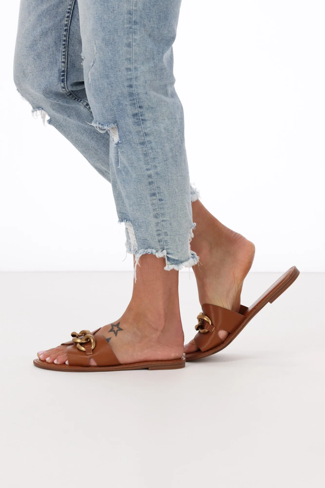 Los Cabos Maiz Sandal Brandy