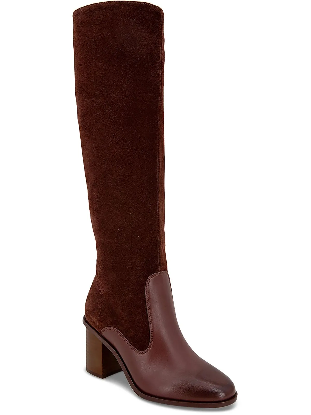 Meadow Womens Suede Tall Knee-High Boots