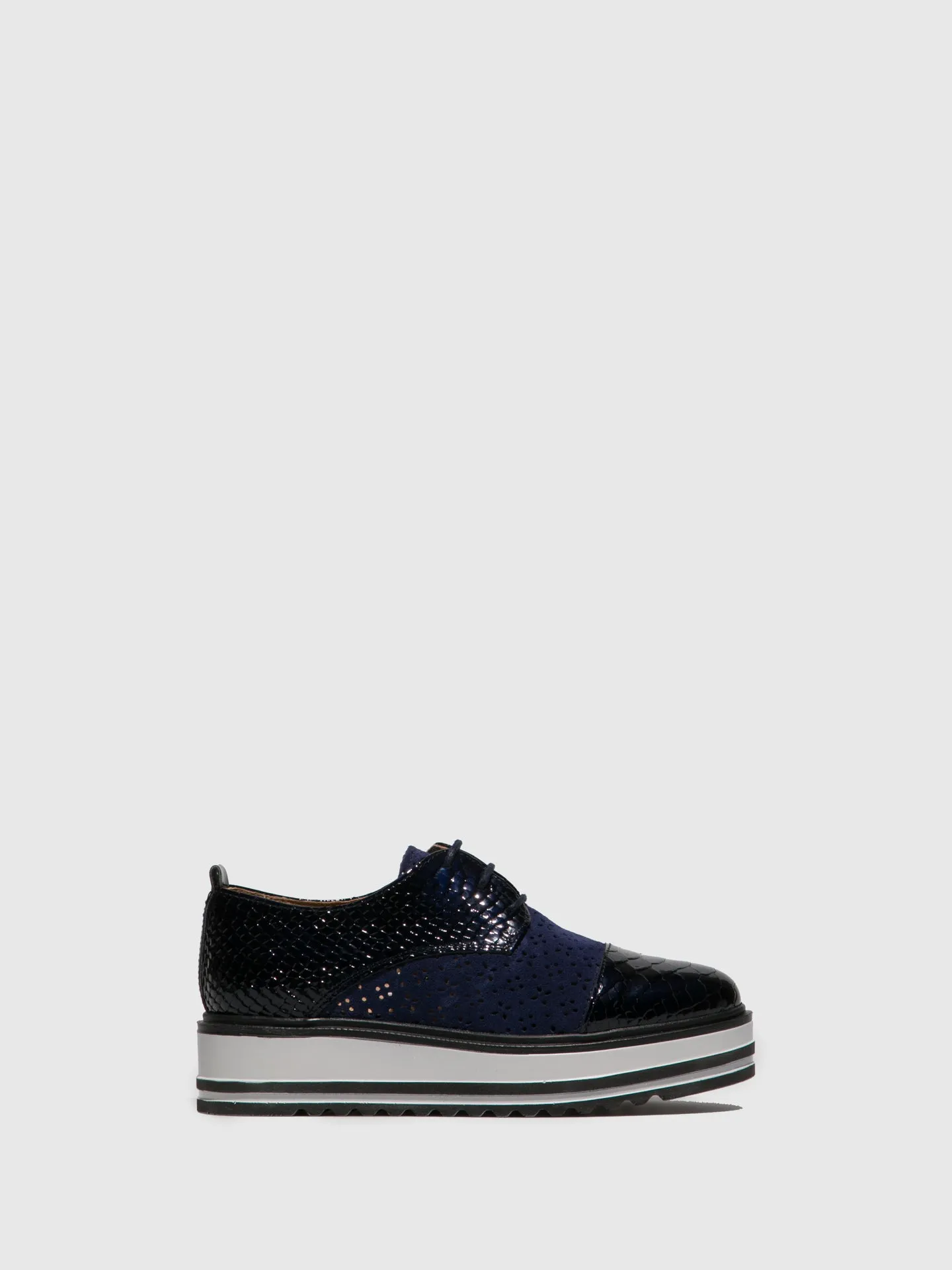 Navy Lace-up Shoes