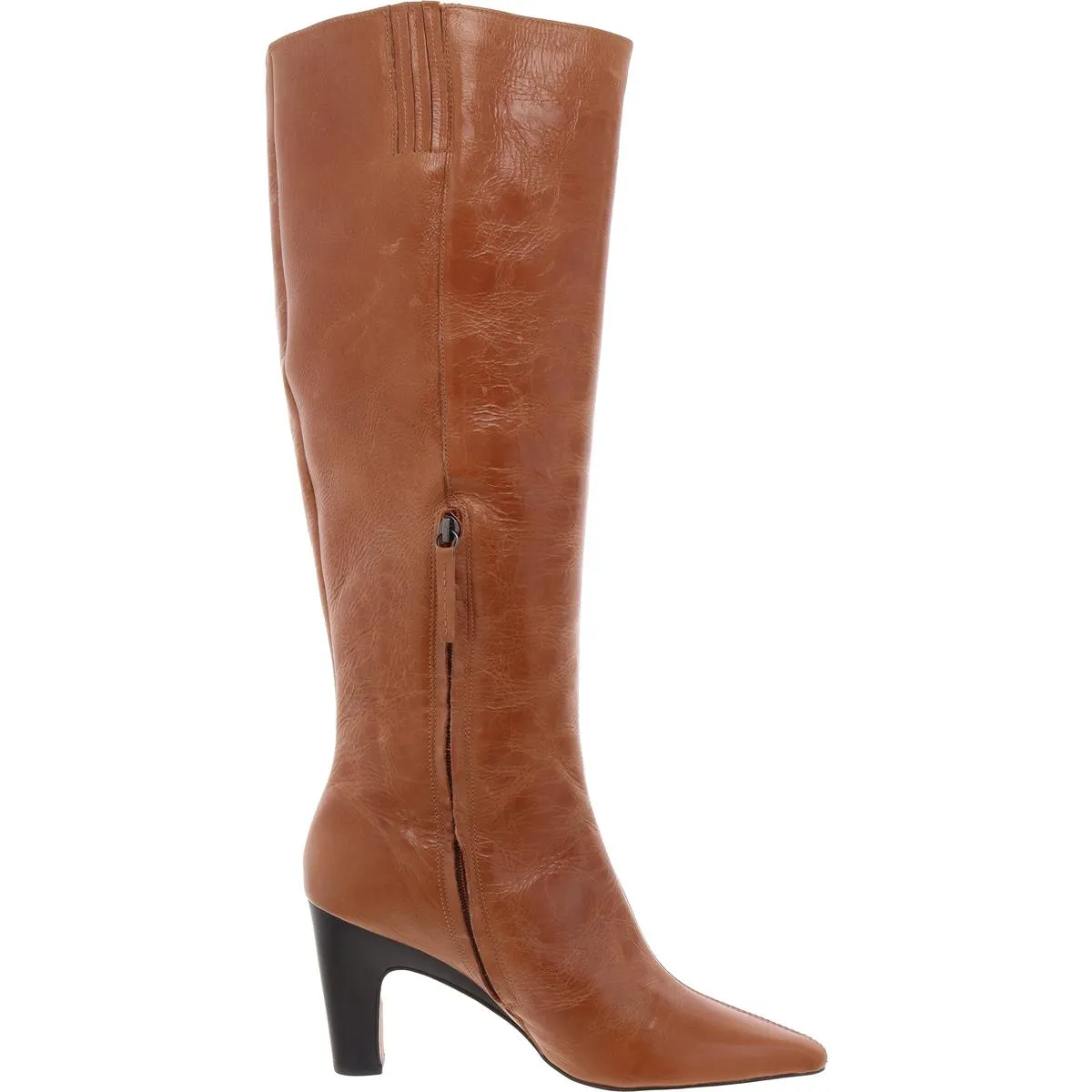 Nelas Womens Leather Over-The-Knee Boots