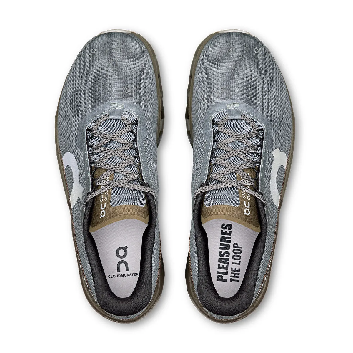   PLEASURES   The LOOP Running Supply Wmns Cloudmonster 2 'Mist Olive'