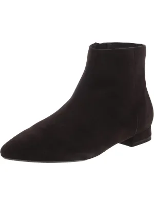 Prisilla Womens Suede Weatherproof Ankle Boots