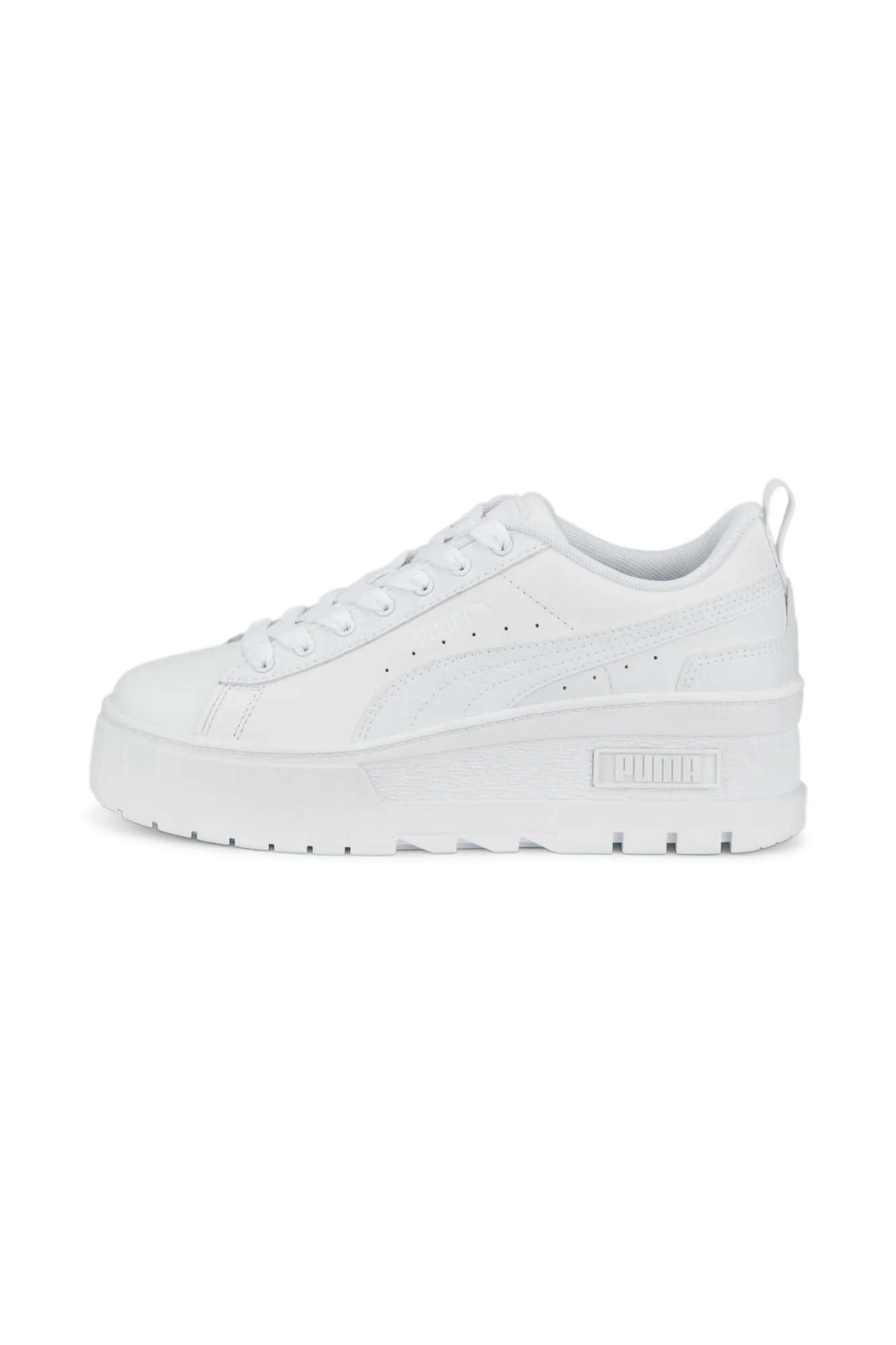 Puma Mayze Wedge Sneaker White