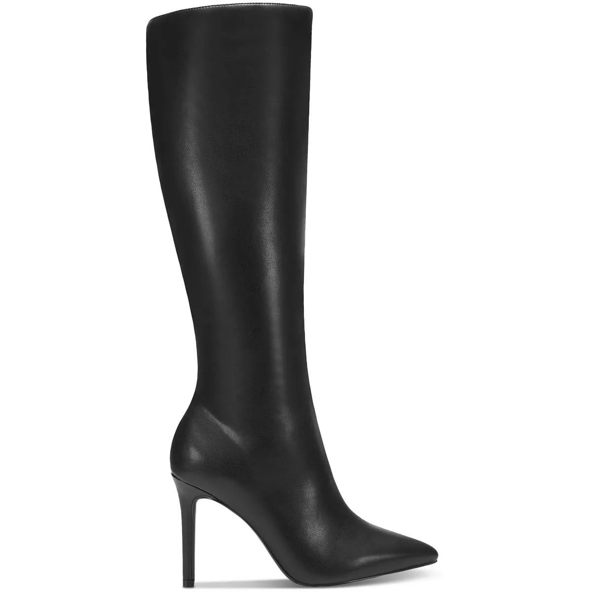 Rajel Womens Extra Wide Calf Faux Leather Knee-High Boots