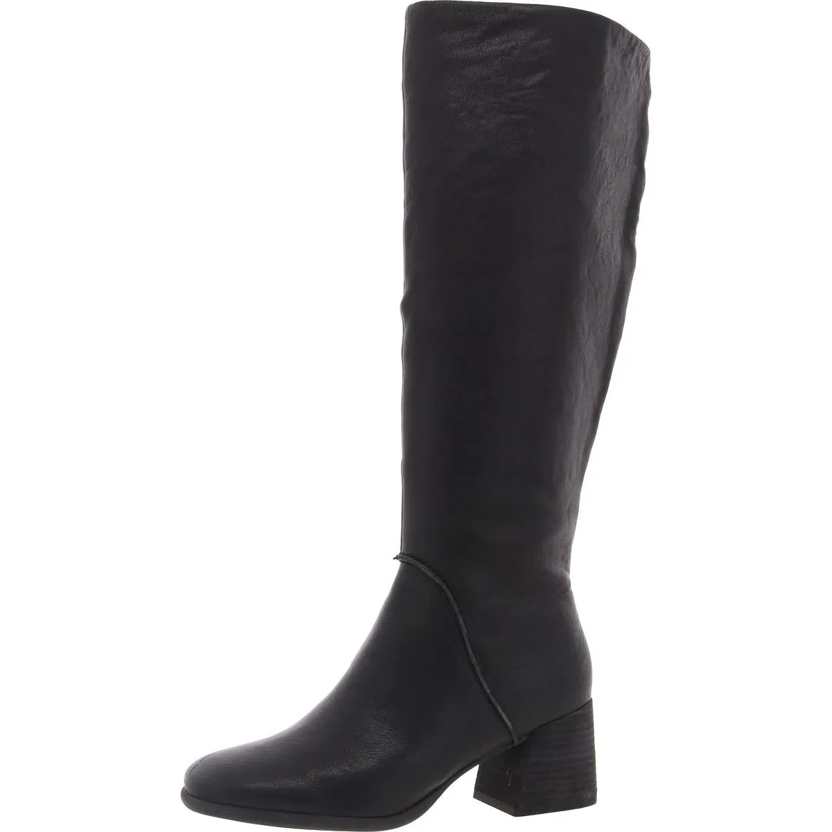 Sacha Womens Leather Knee-High Boots