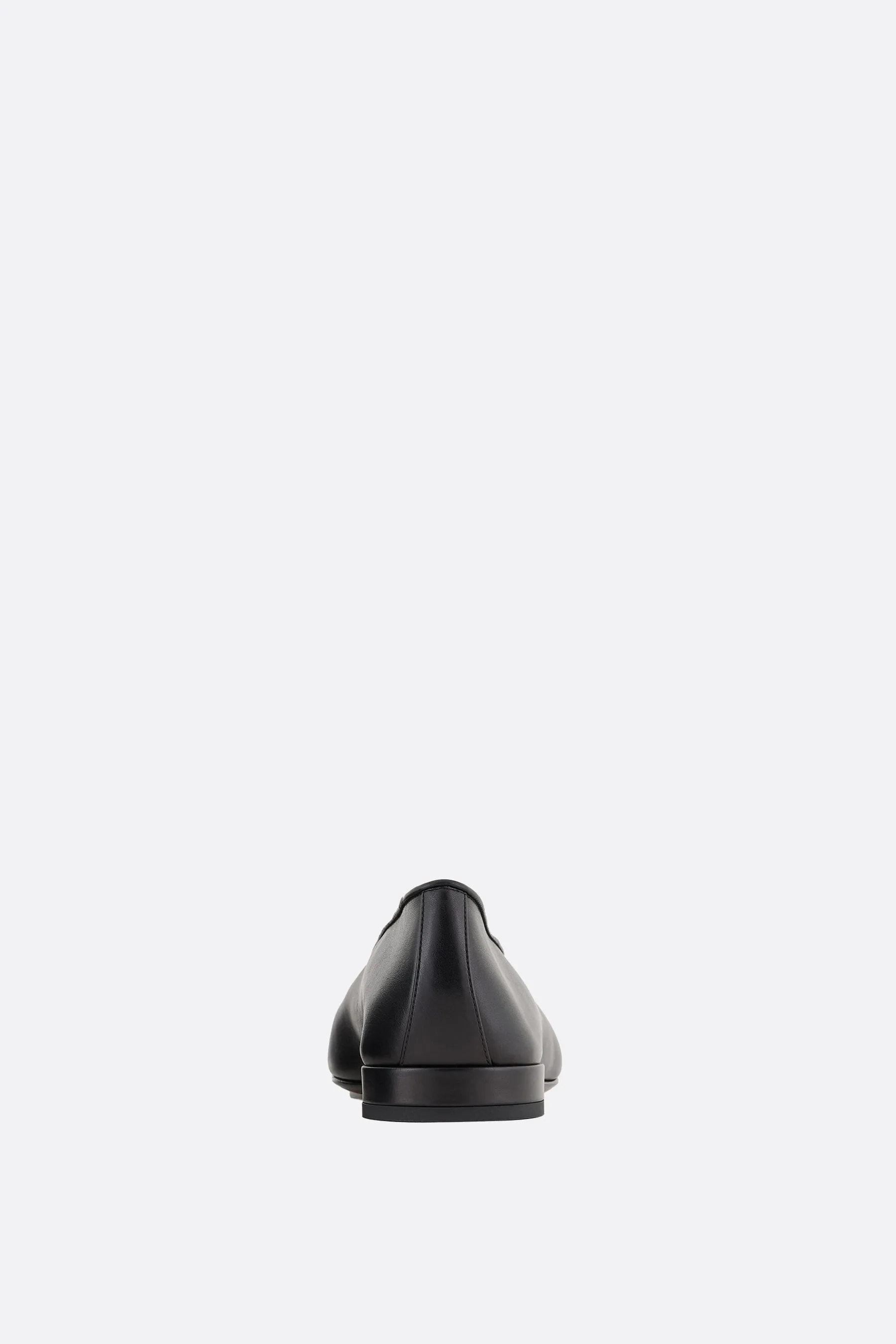 smooth leather ballerinas