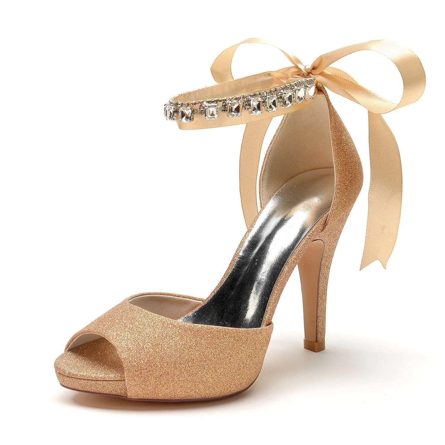 Stiletto Heel 10cm Glitter Shoes CK0354