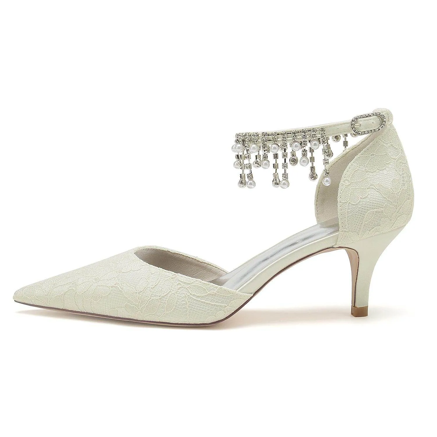 Stiletto Heel 6cm Lace Shoes CK0201