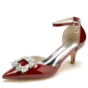 Stiletto Heel 6cm Patent Leather Shoes CK0234