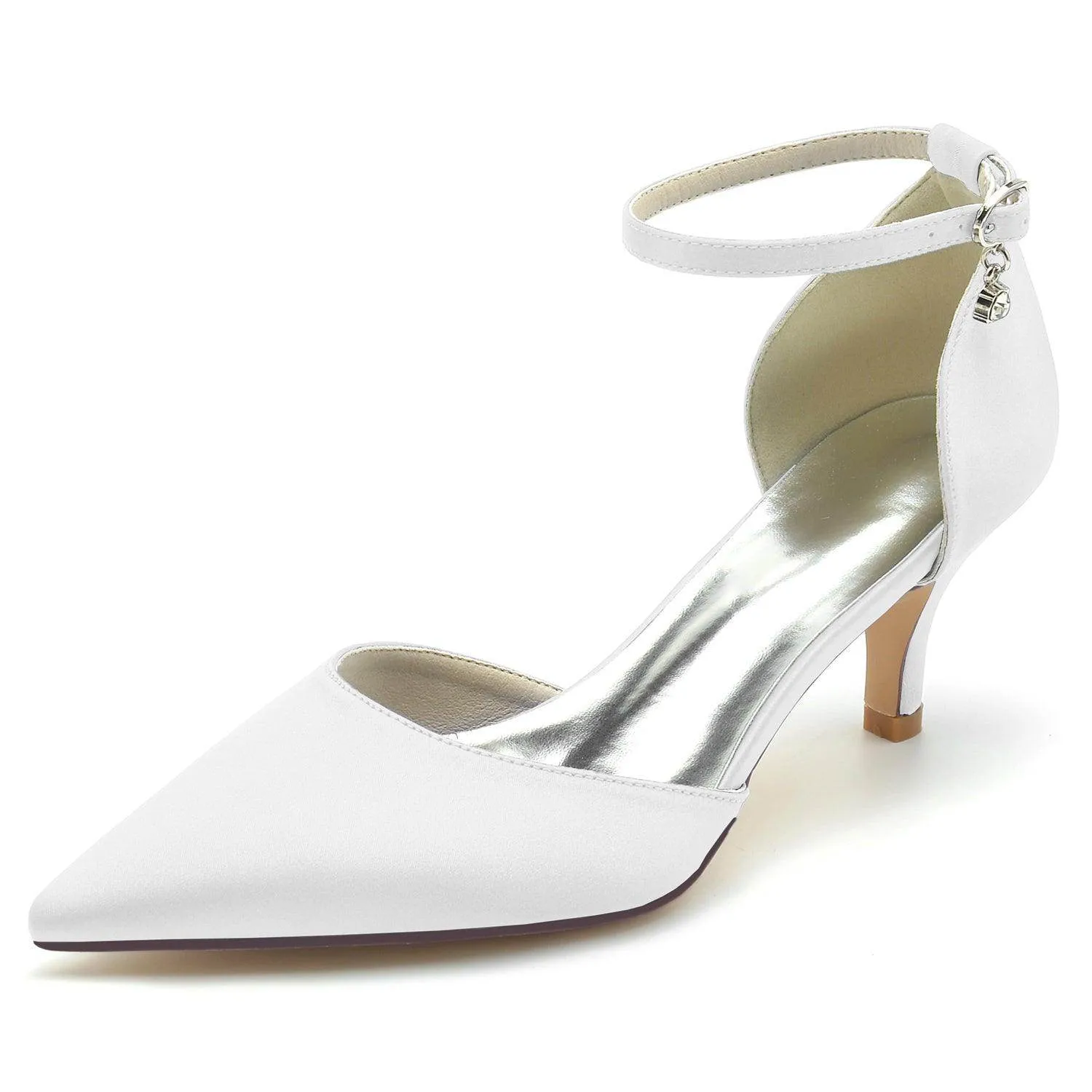 Stiletto Heel 6cm Silk-Like Shoes CK0203