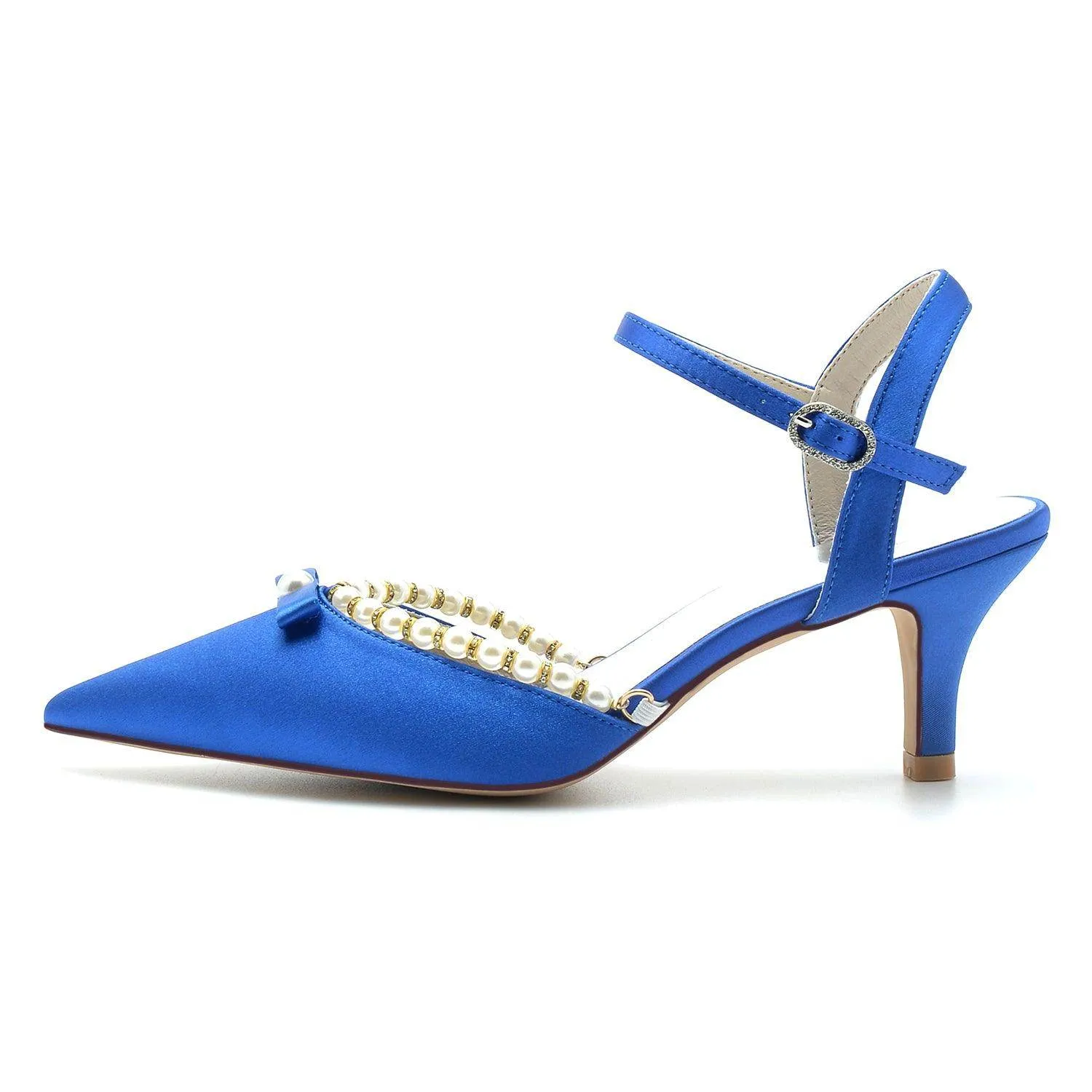 Stiletto Heel 6cm Silk-Like Shoes CK0207
