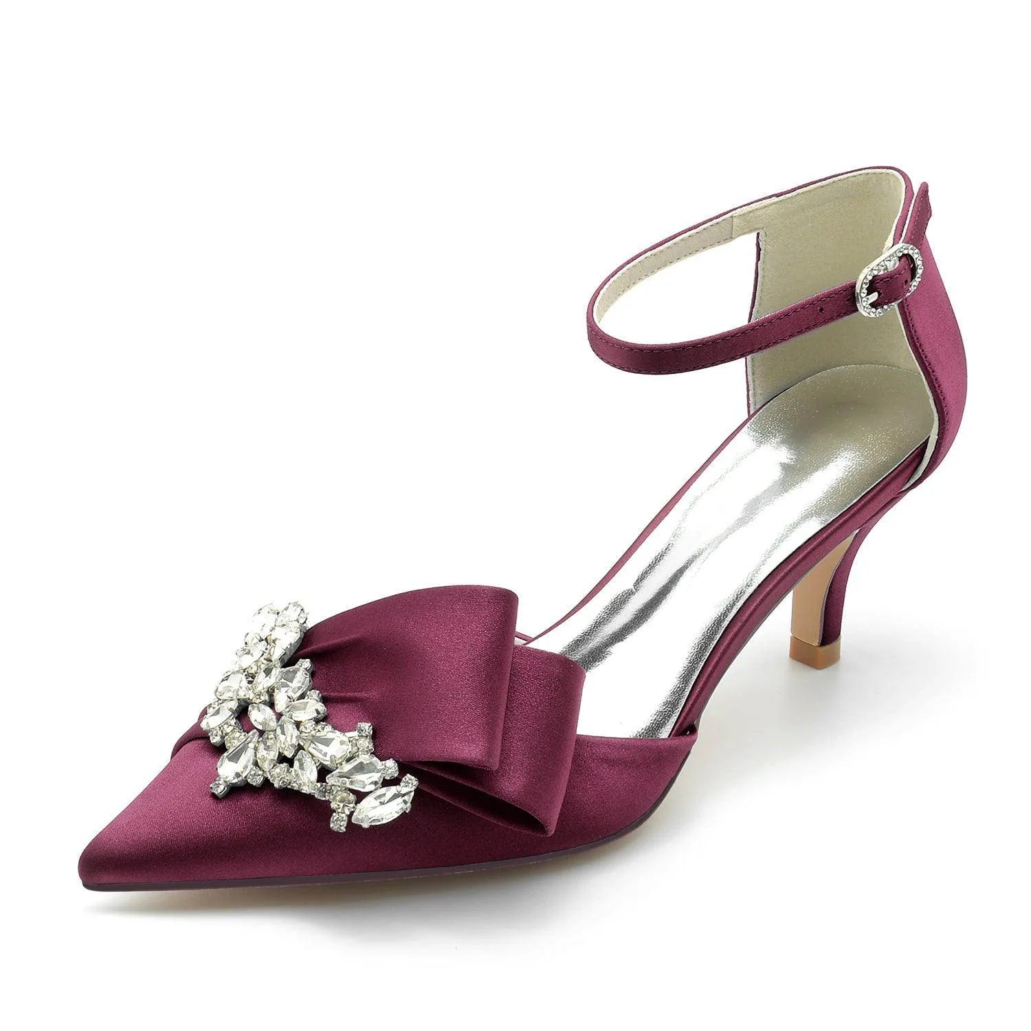 Stiletto Heel 6cm Silk-Like Shoes CK0227