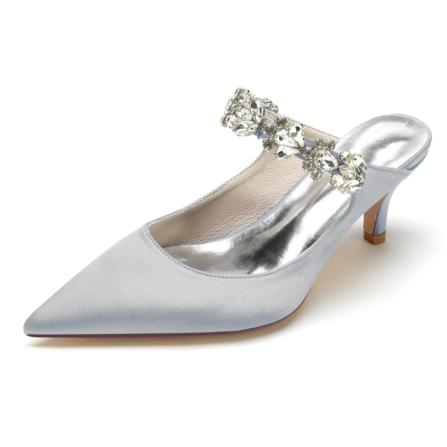 Stiletto Heel 6cm Silk-Like Shoes CK0360