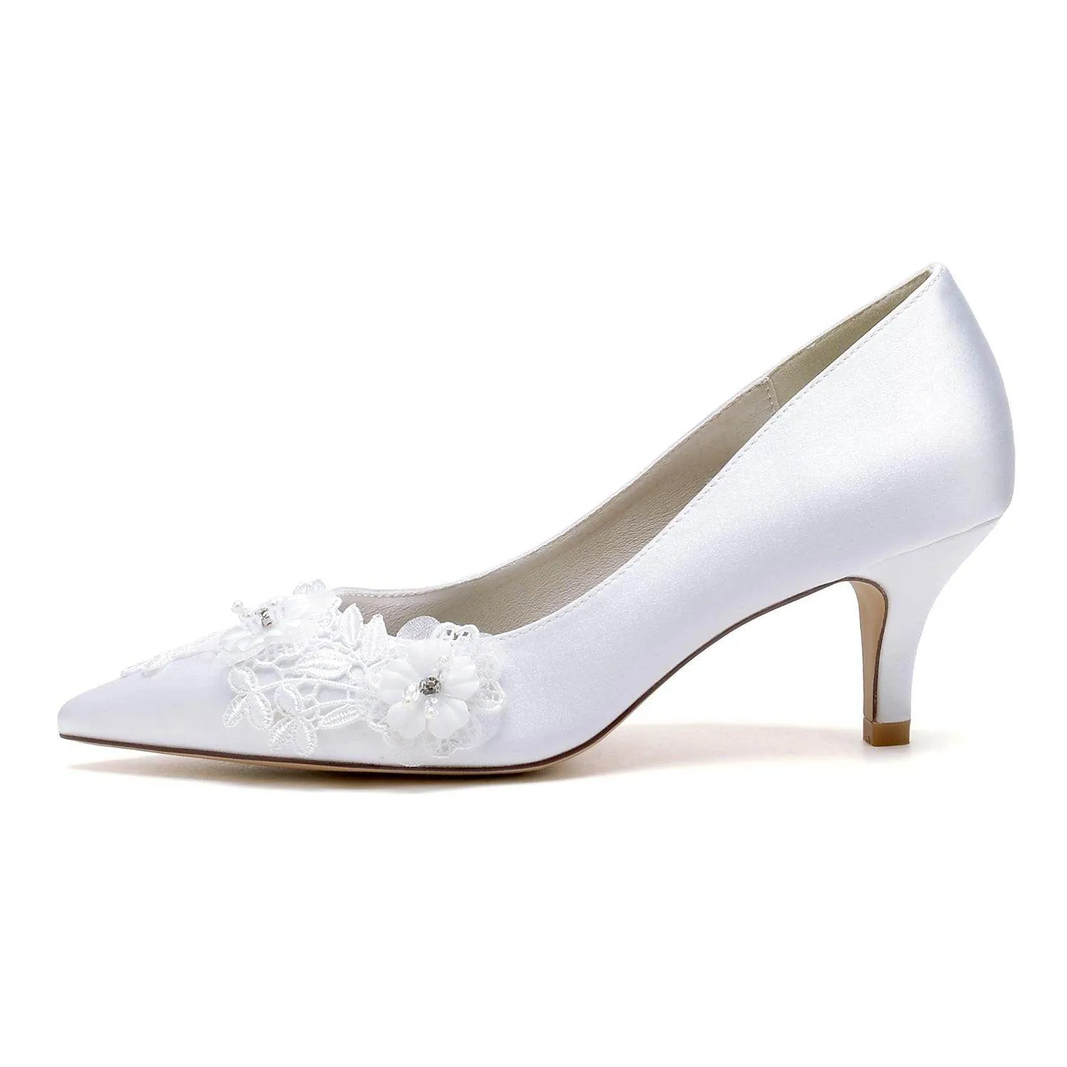 Stiletto Heel 6cm Silk-Like Shoes CK0480
