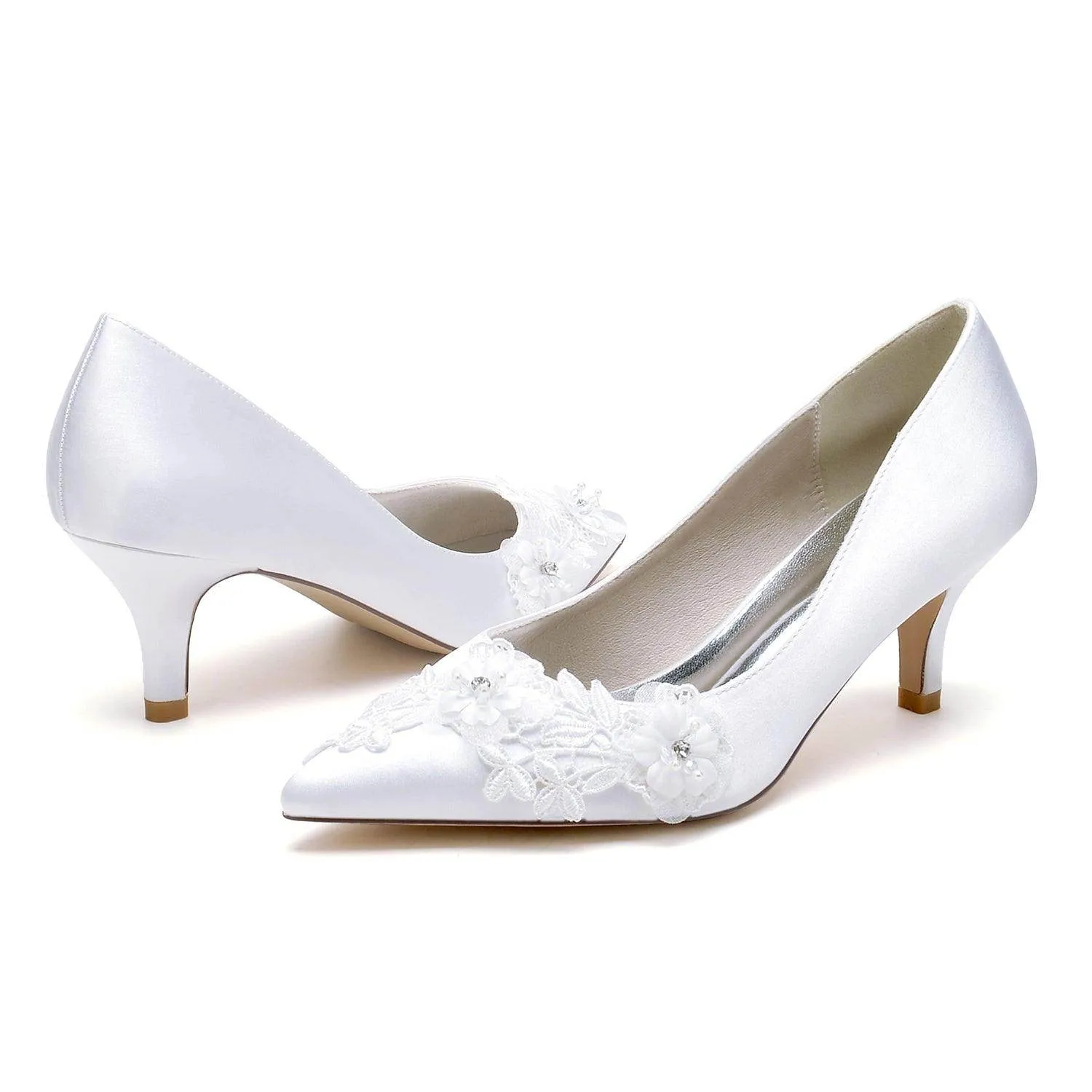 Stiletto Heel 6cm Silk-Like Shoes CK0480