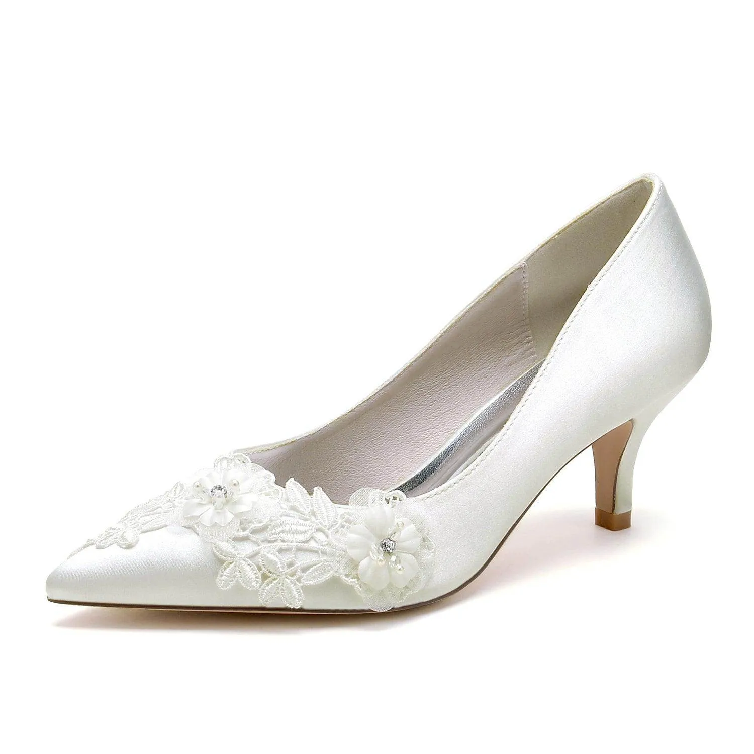Stiletto Heel 6cm Silk-Like Shoes CK0480