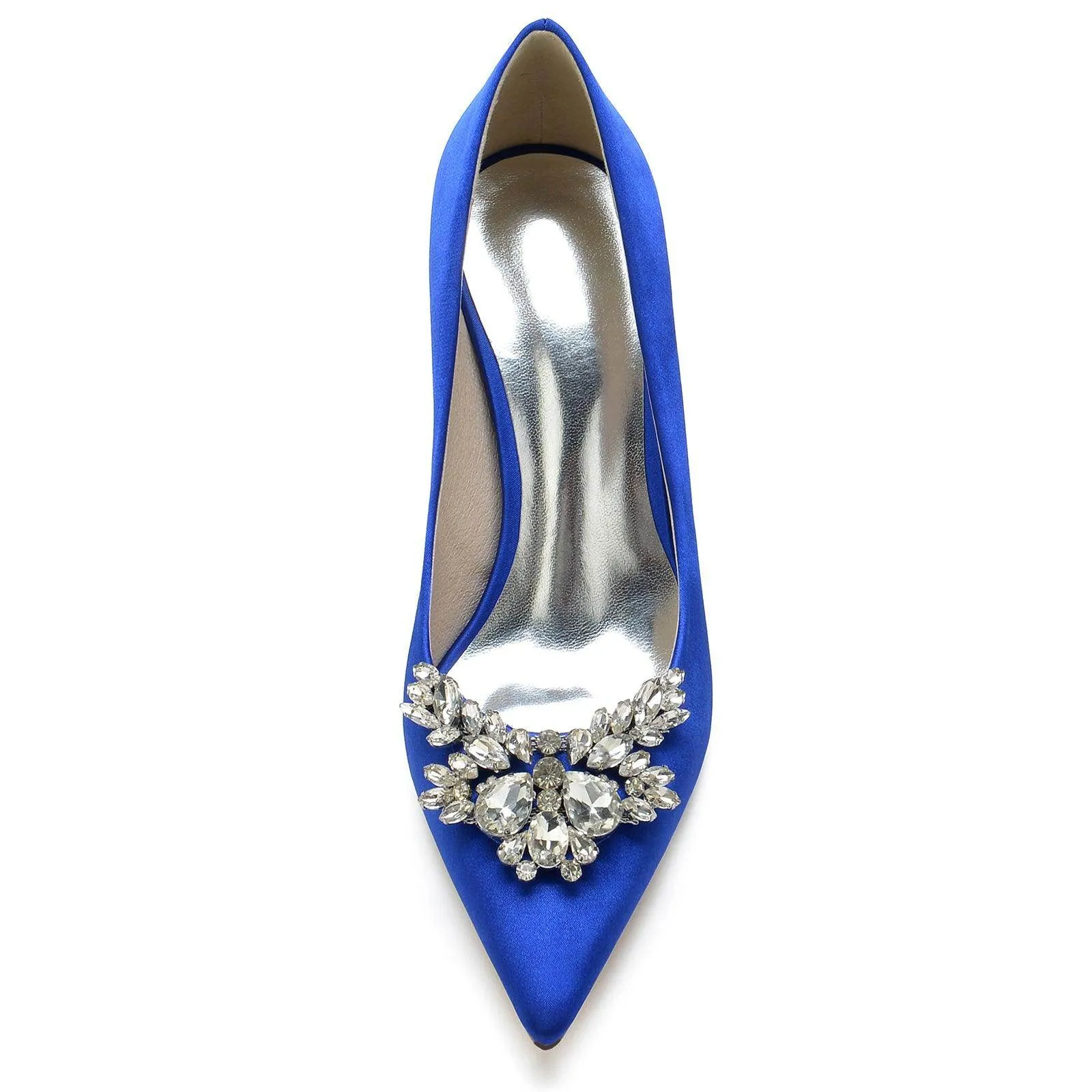 Stiletto Heel 8.5cm Silk-Like Shoes CK0150