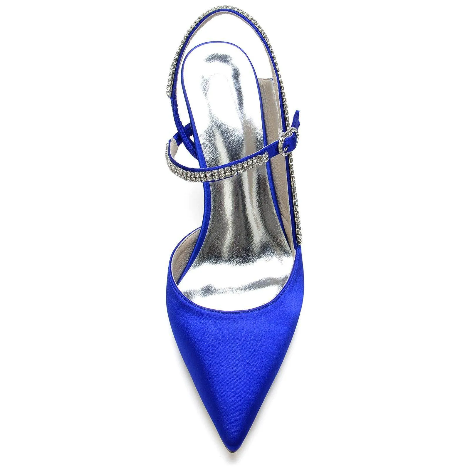 Stiletto Heel 8.5cm Silk-Like Shoes CK0161