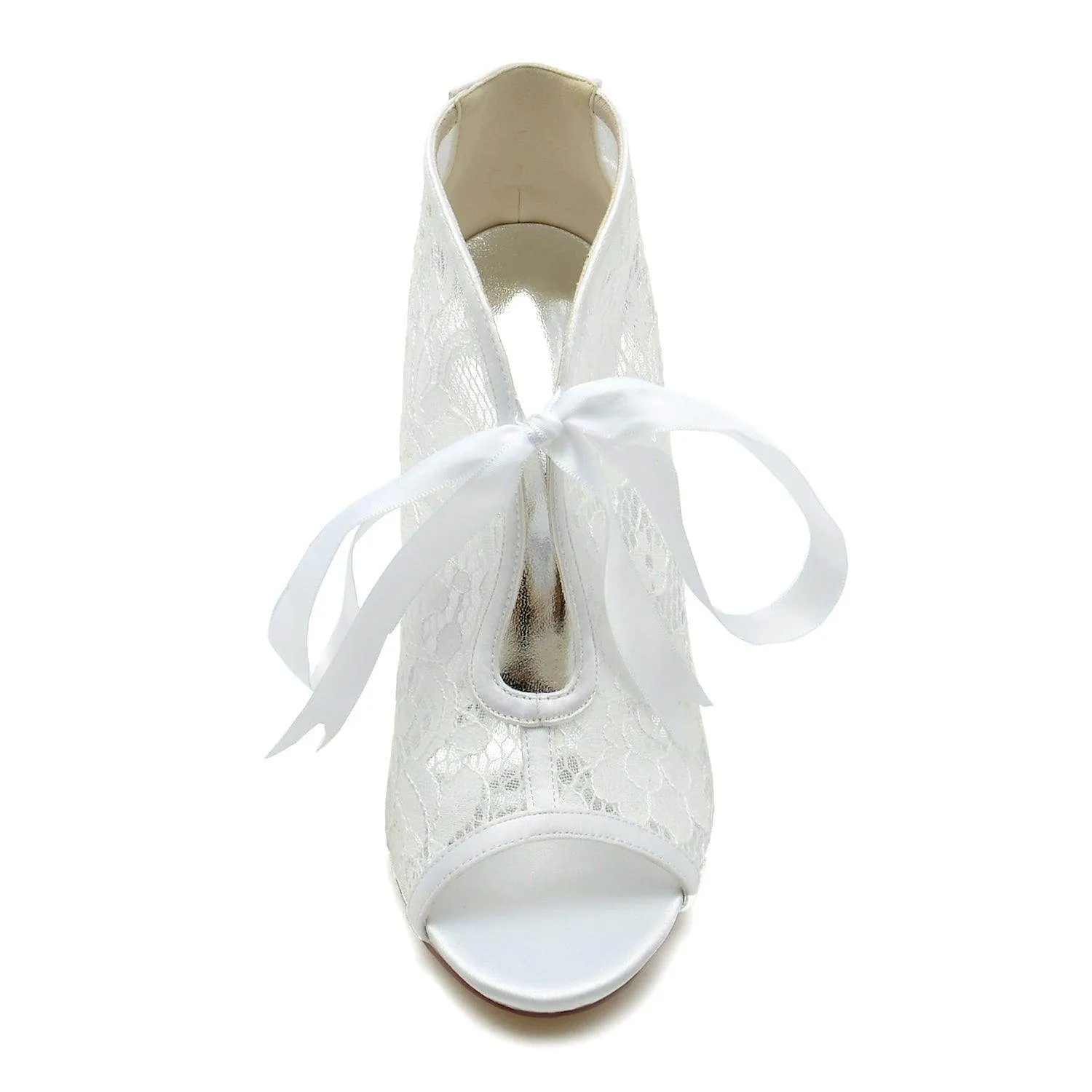 Stiletto Heel 9.5cm Lace Shoes CK0345