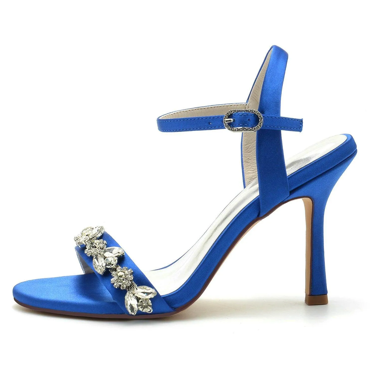 Stiletto Heel 9.5cm Silk-Like Shoes CK0339