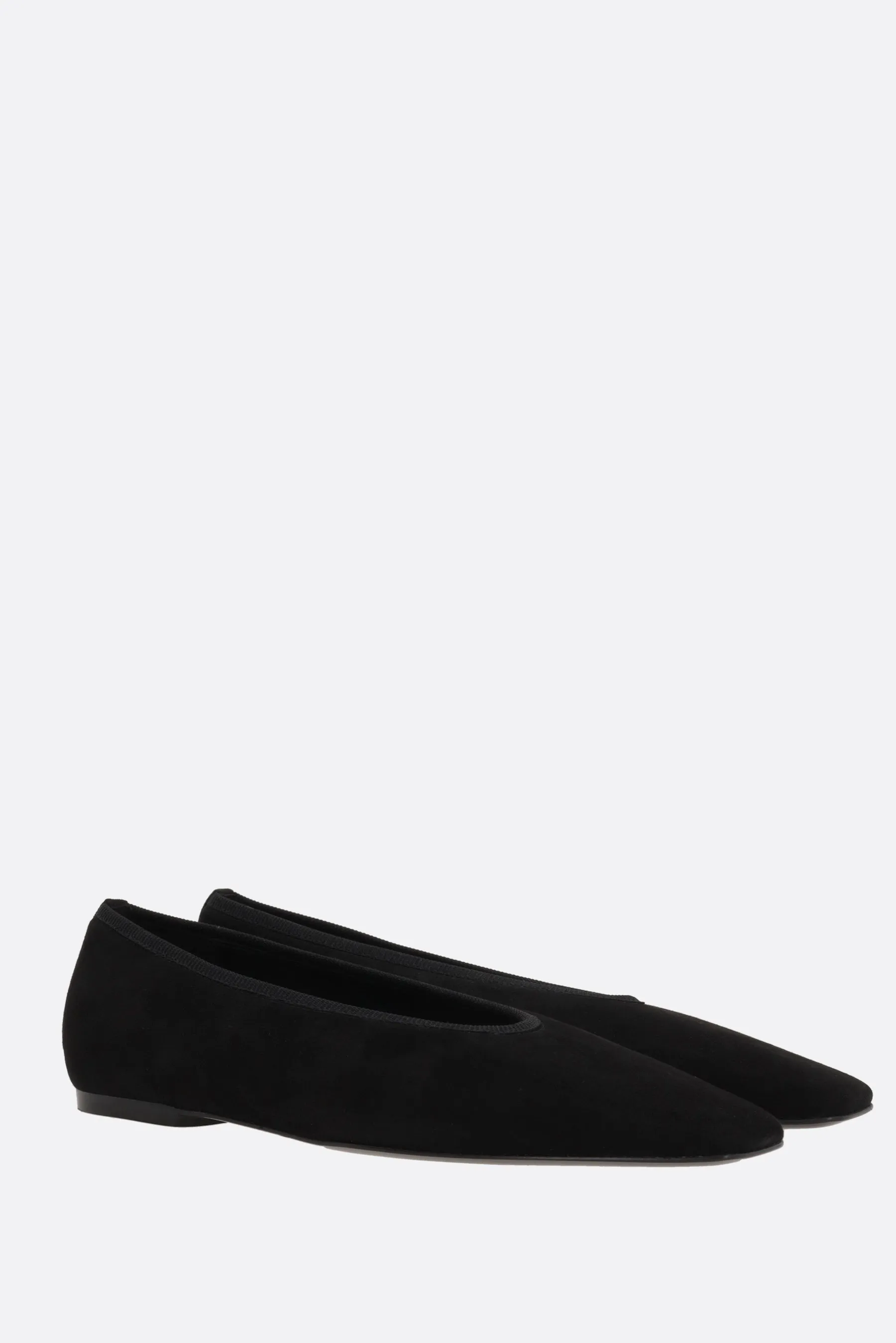 suede ballerinas