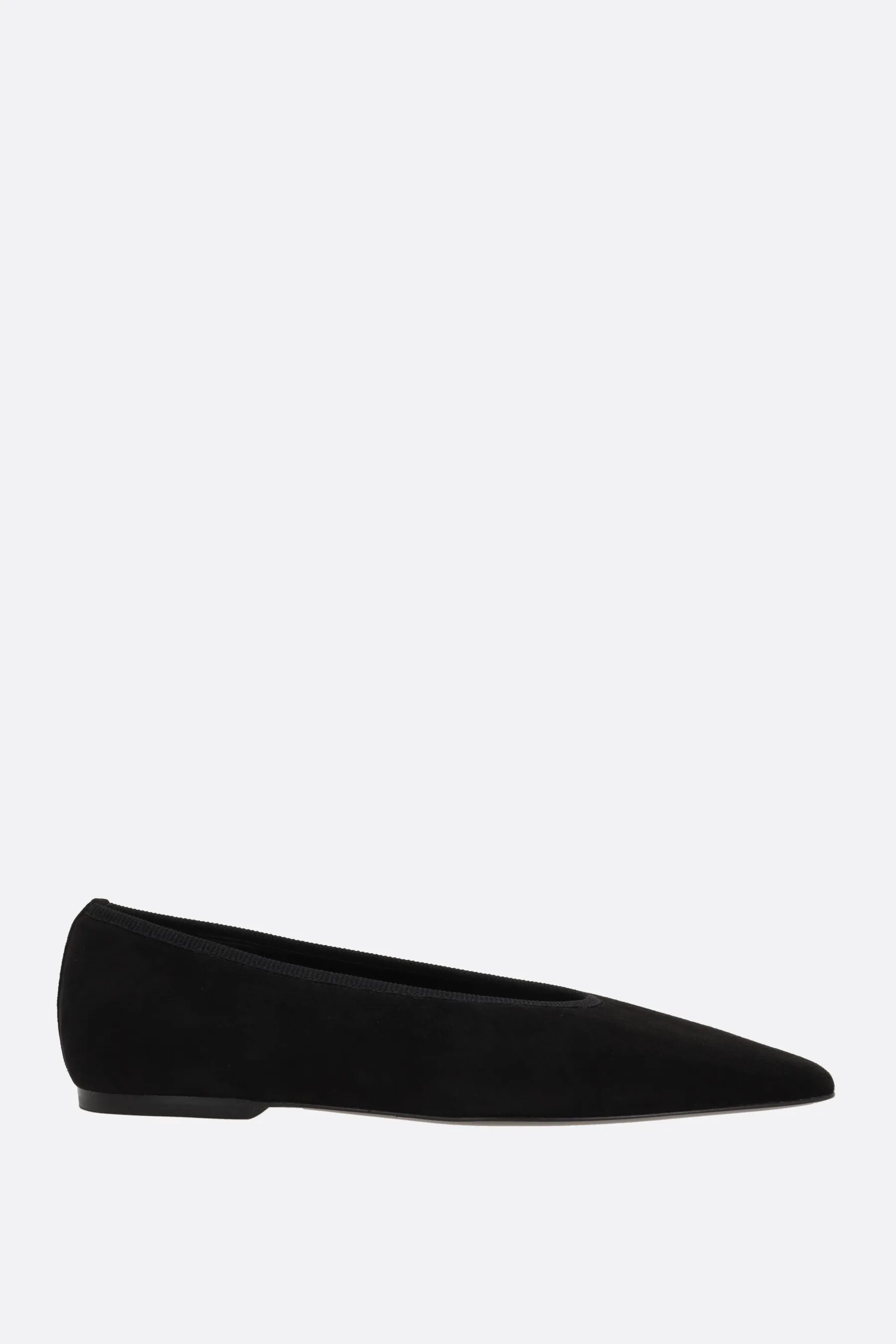 suede ballerinas