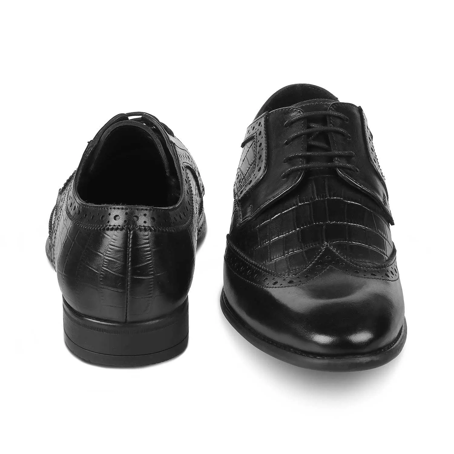 The Broco Black Men's Lace Ups Tresmode