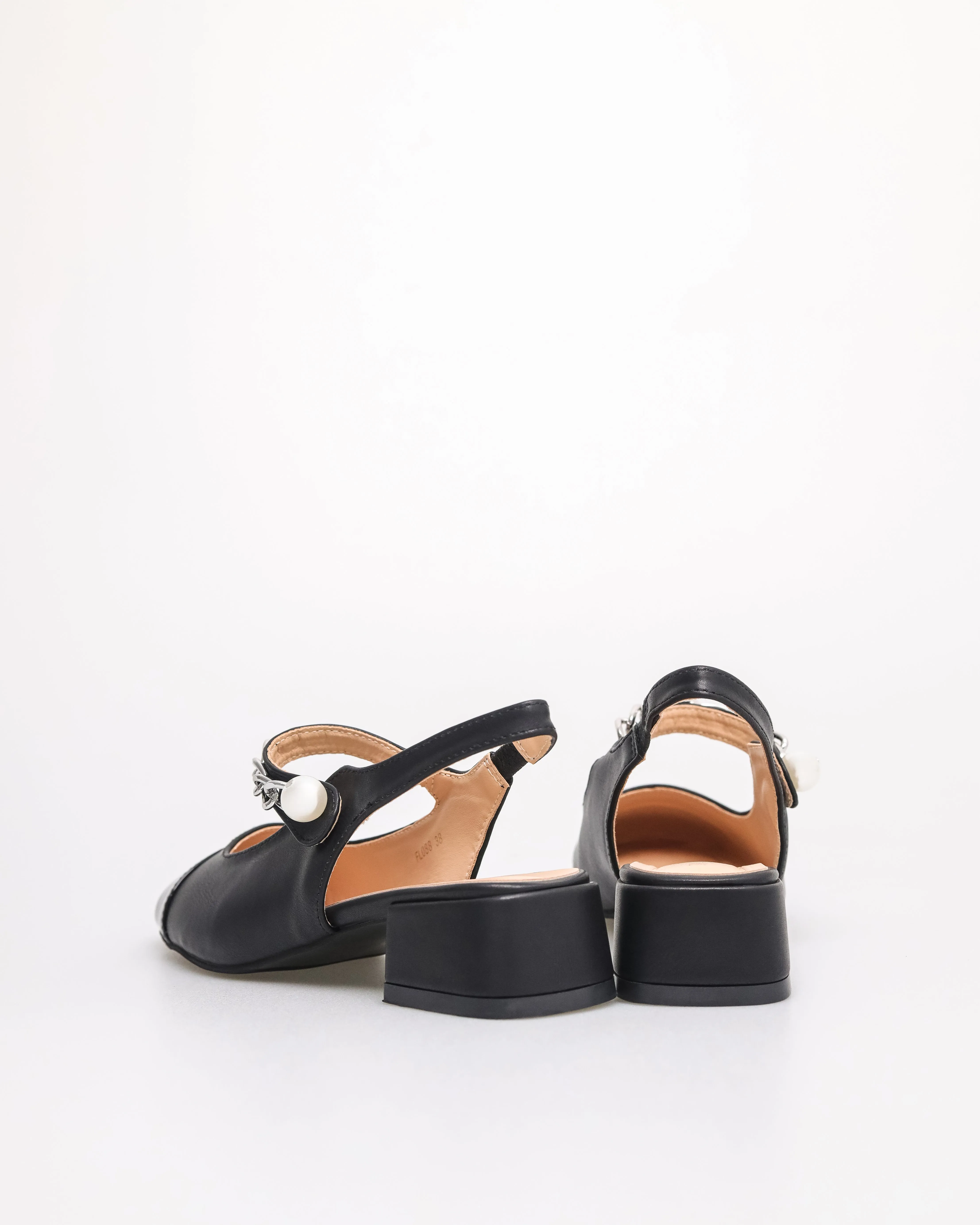 Tomaz FL088 Ladies Ballerina Chain Heels