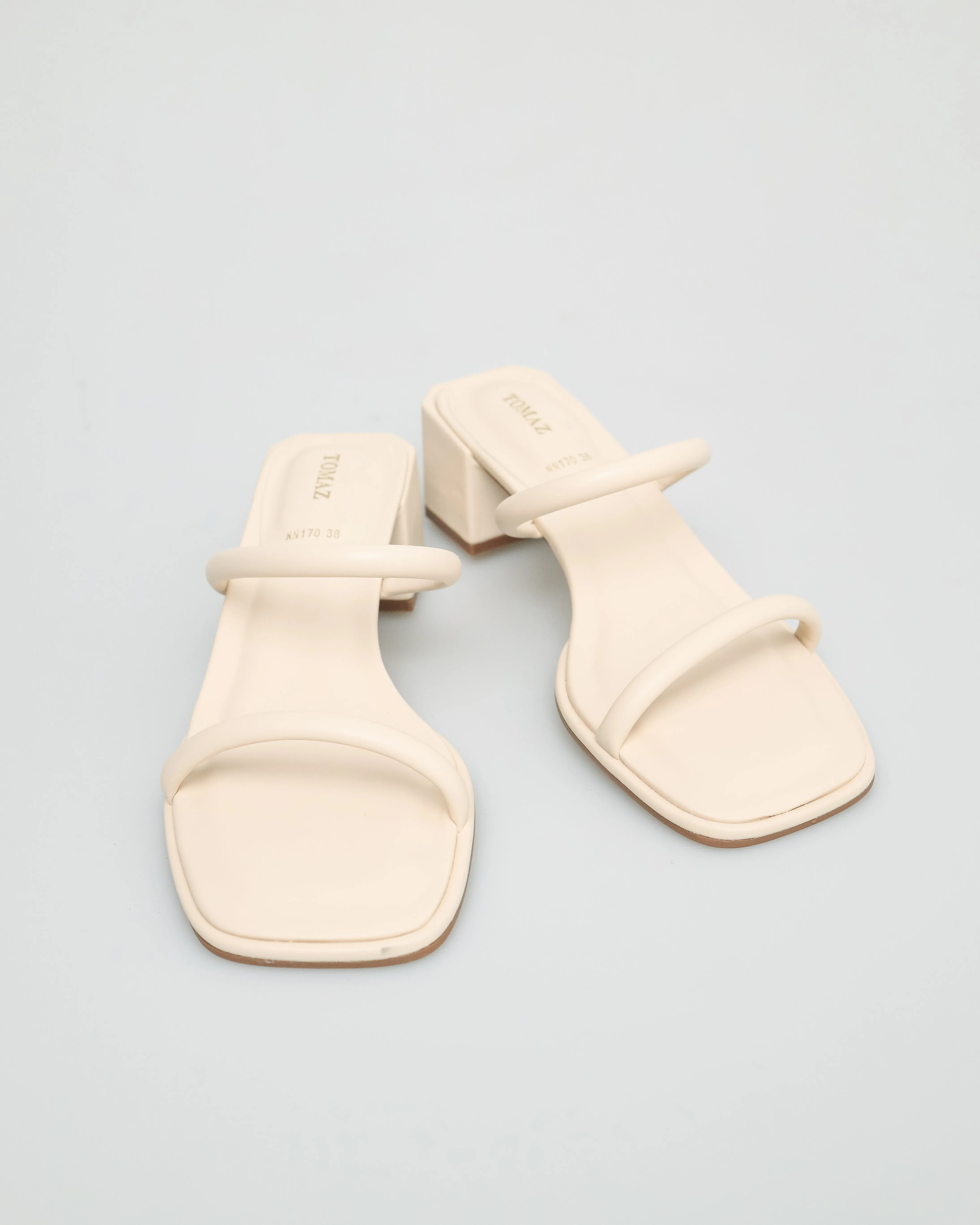 Tomaz NN170 Ladies Slim Strap Low Heels