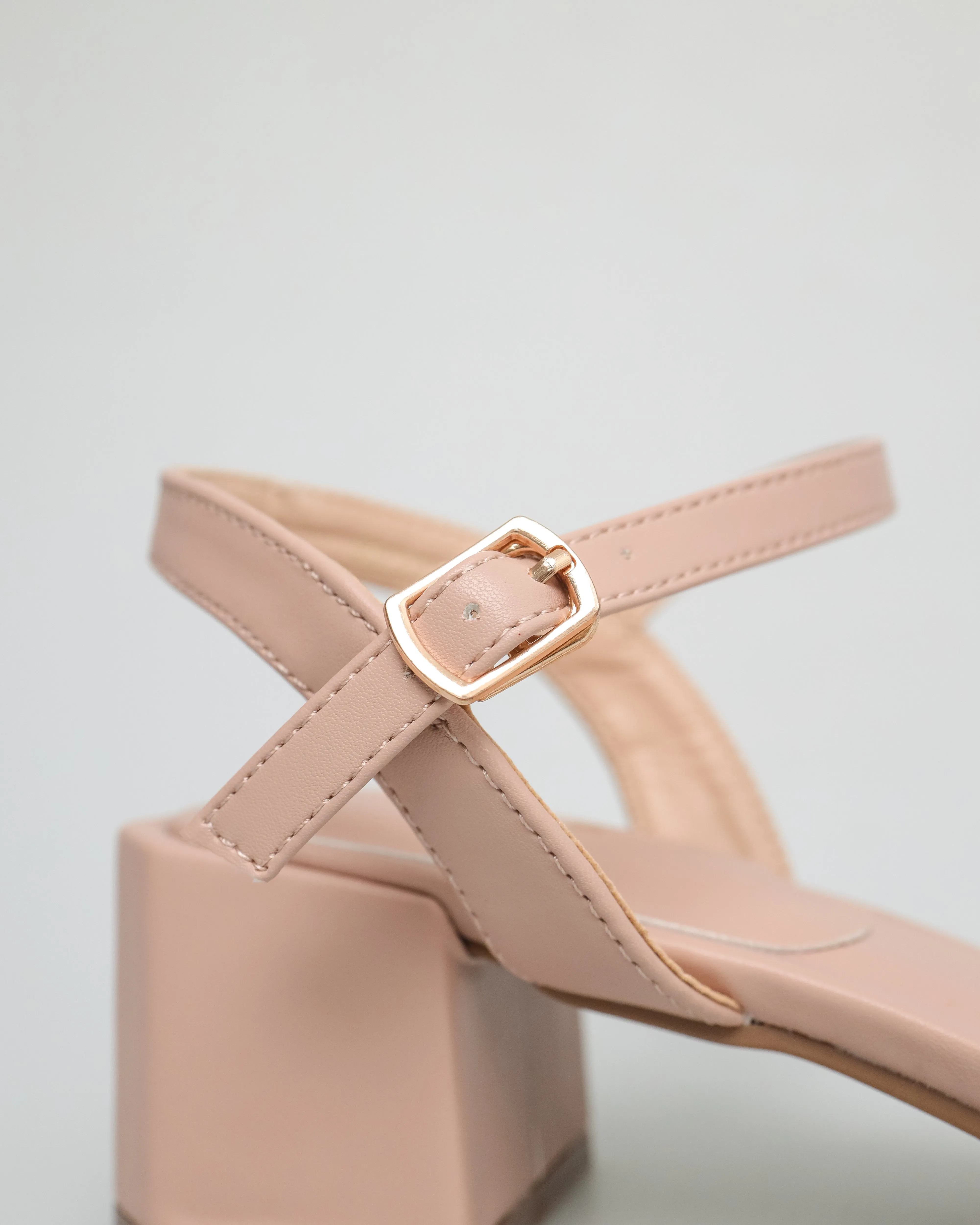 Tomaz NN171 Ladies Ankle Strap Low-Heels