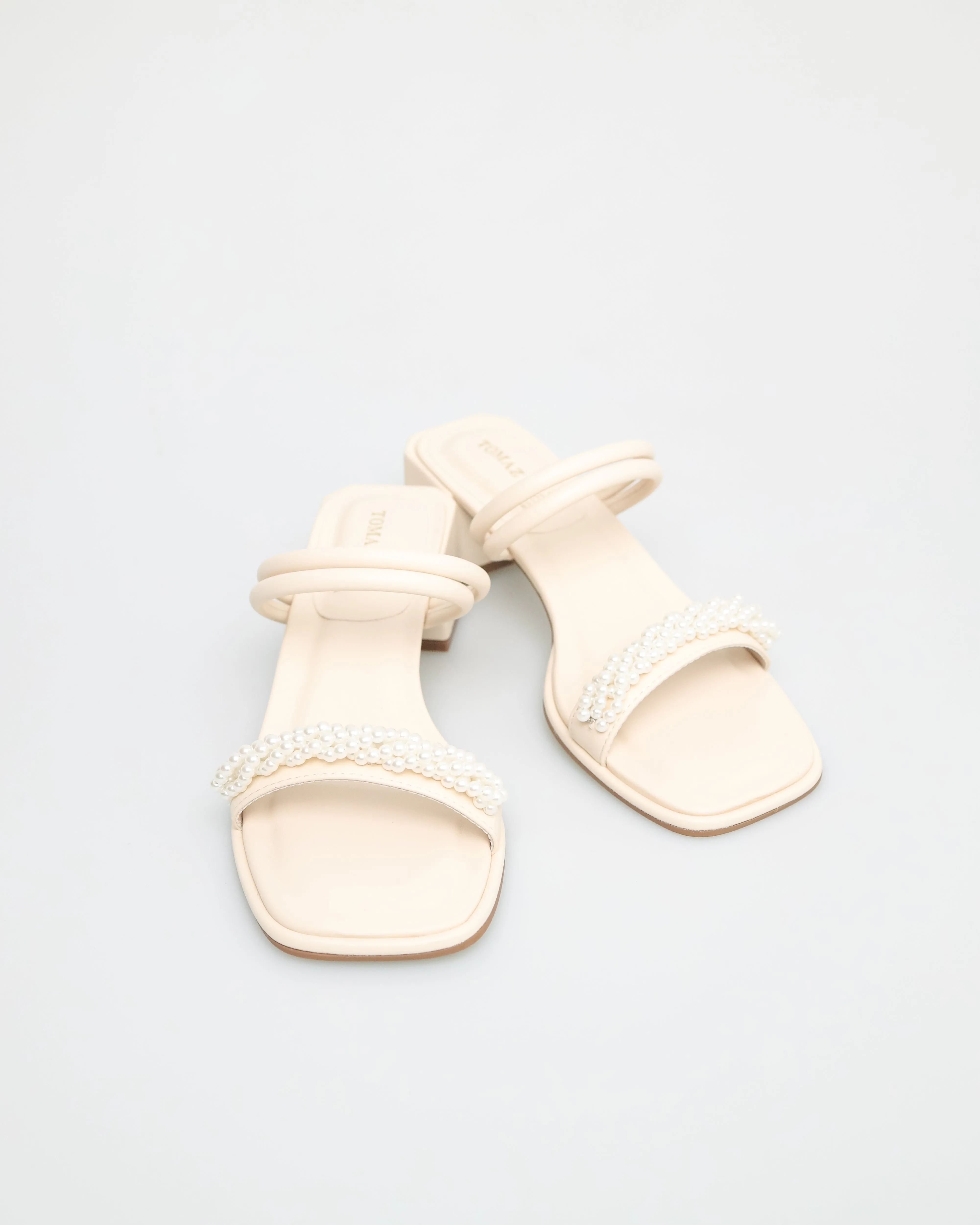 Tomaz NN177 Ladies Pearly Heels