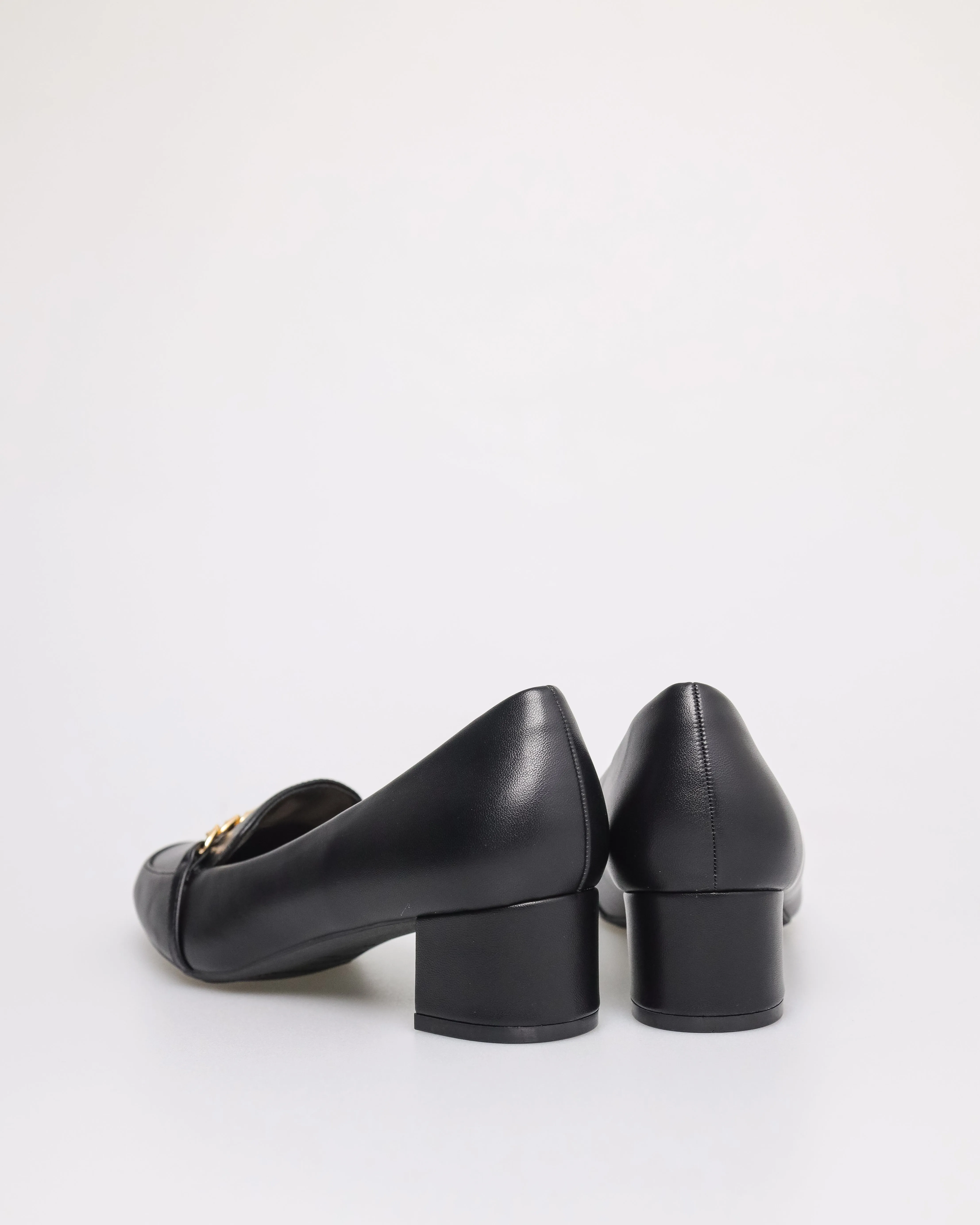 Tomaz NN205 Ladies Chained-Buckle Heeled Loafer