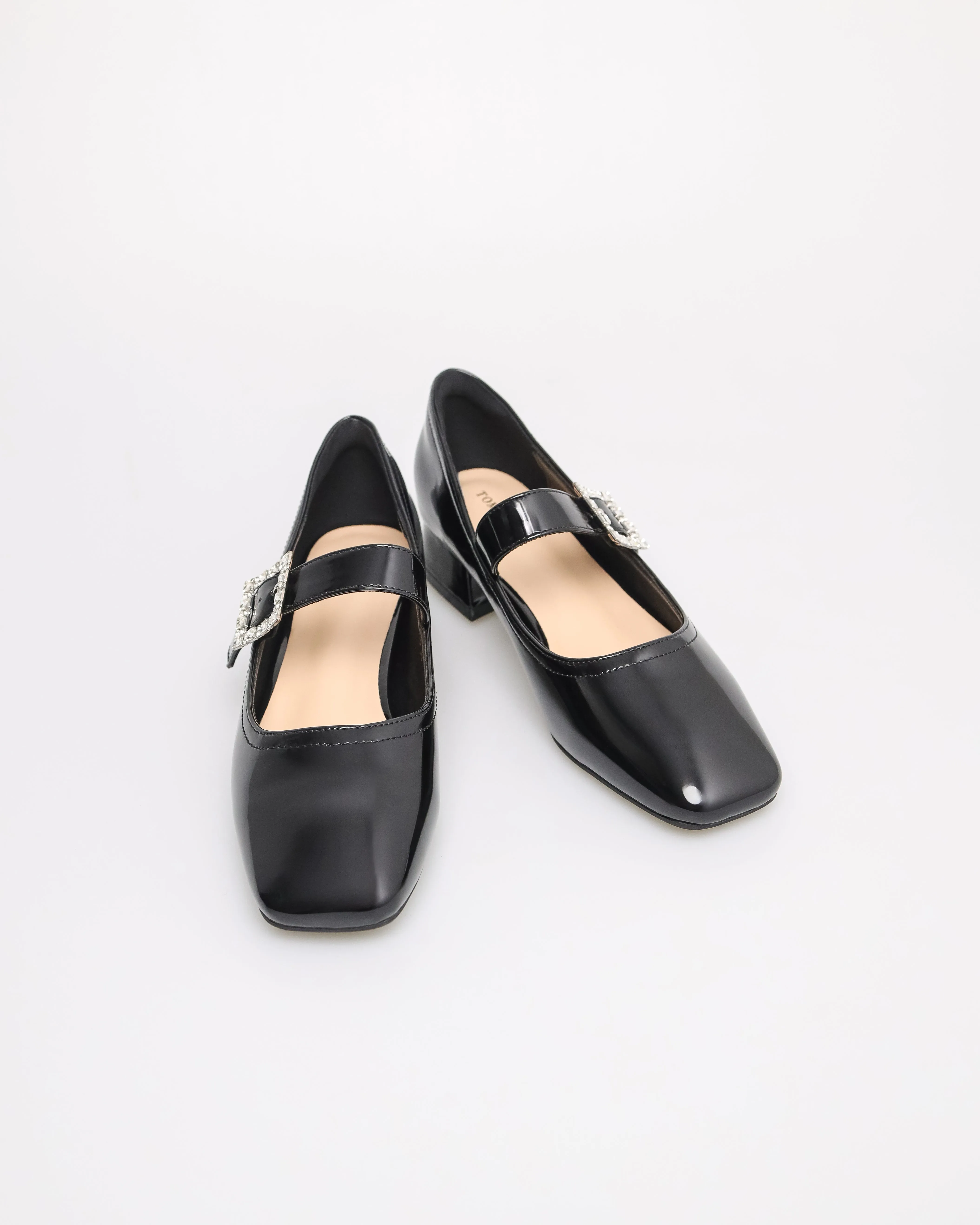Tomaz NN416 Ladies Ballerina Buckle Heels