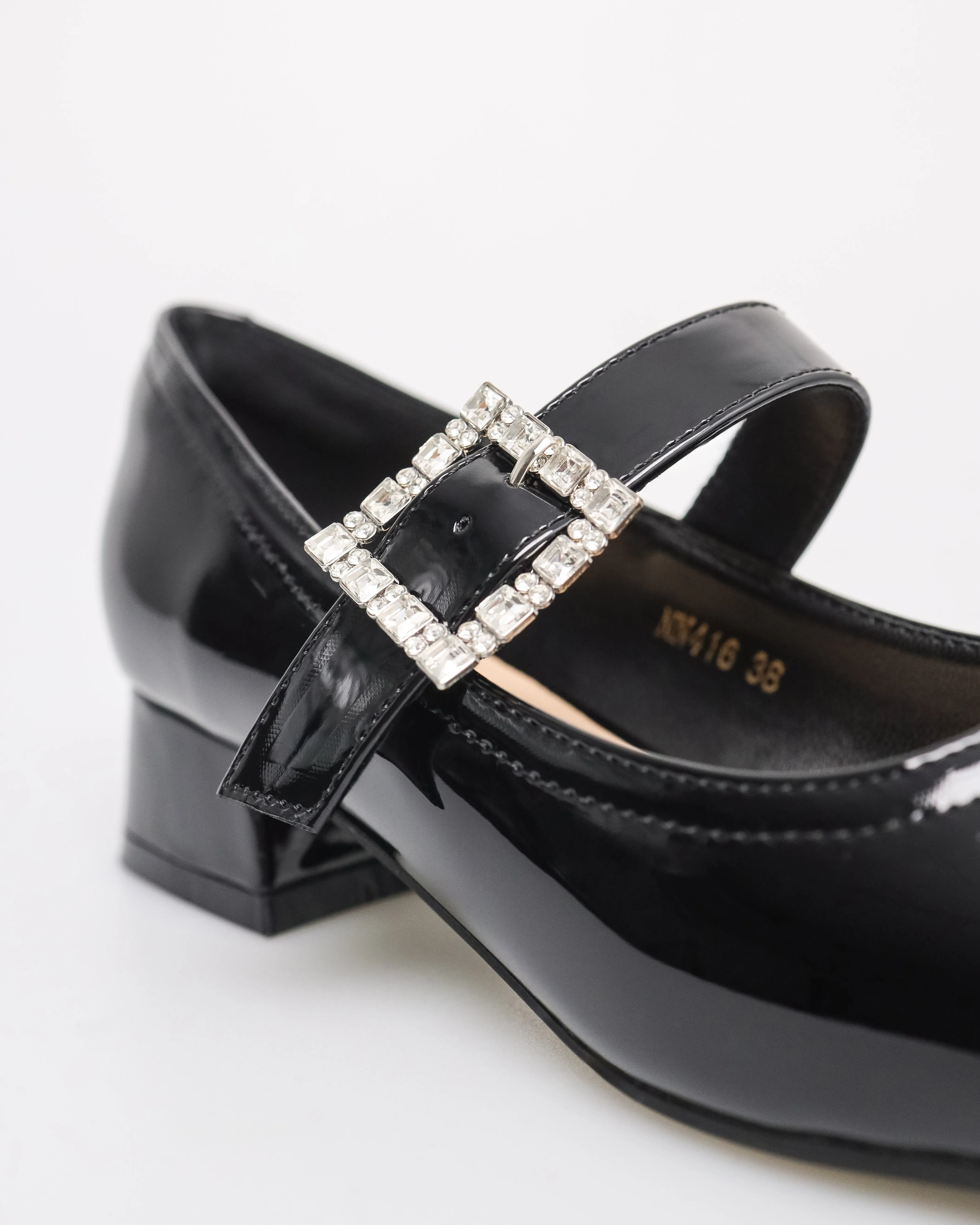 Tomaz NN416 Ladies Ballerina Buckle Heels