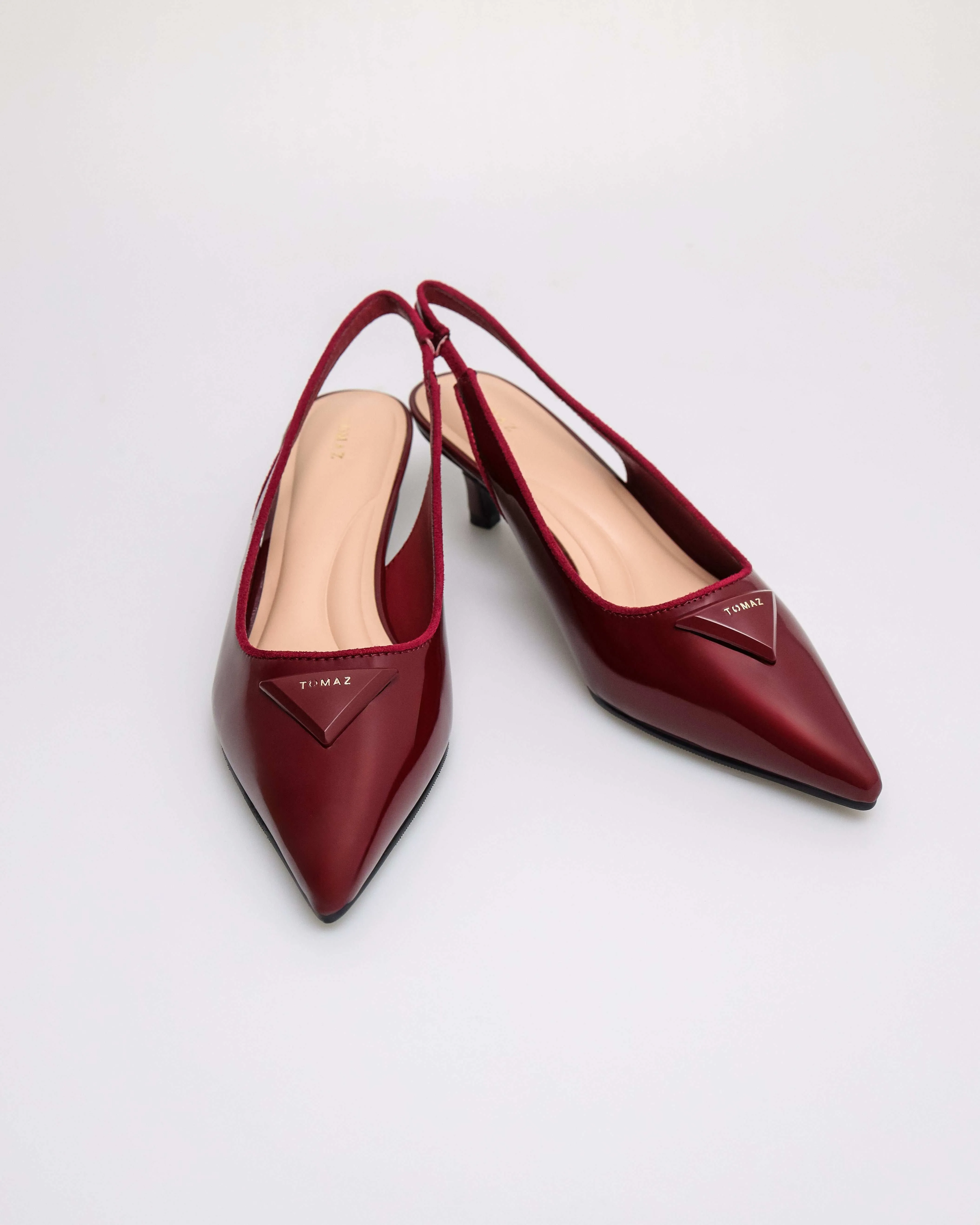 Tomaz NN443 Ladies Scarlet Heels