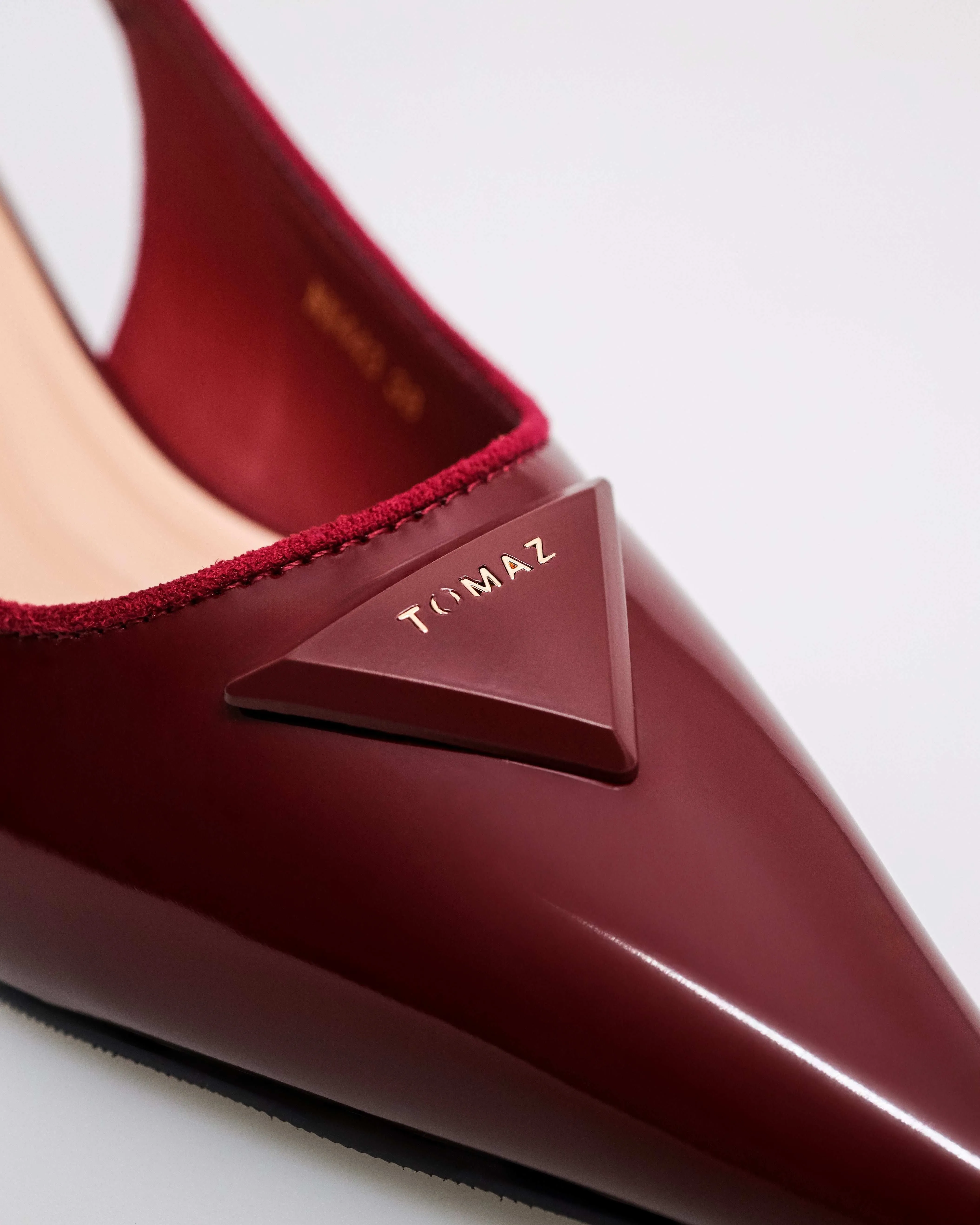 Tomaz NN443 Ladies Scarlet Heels