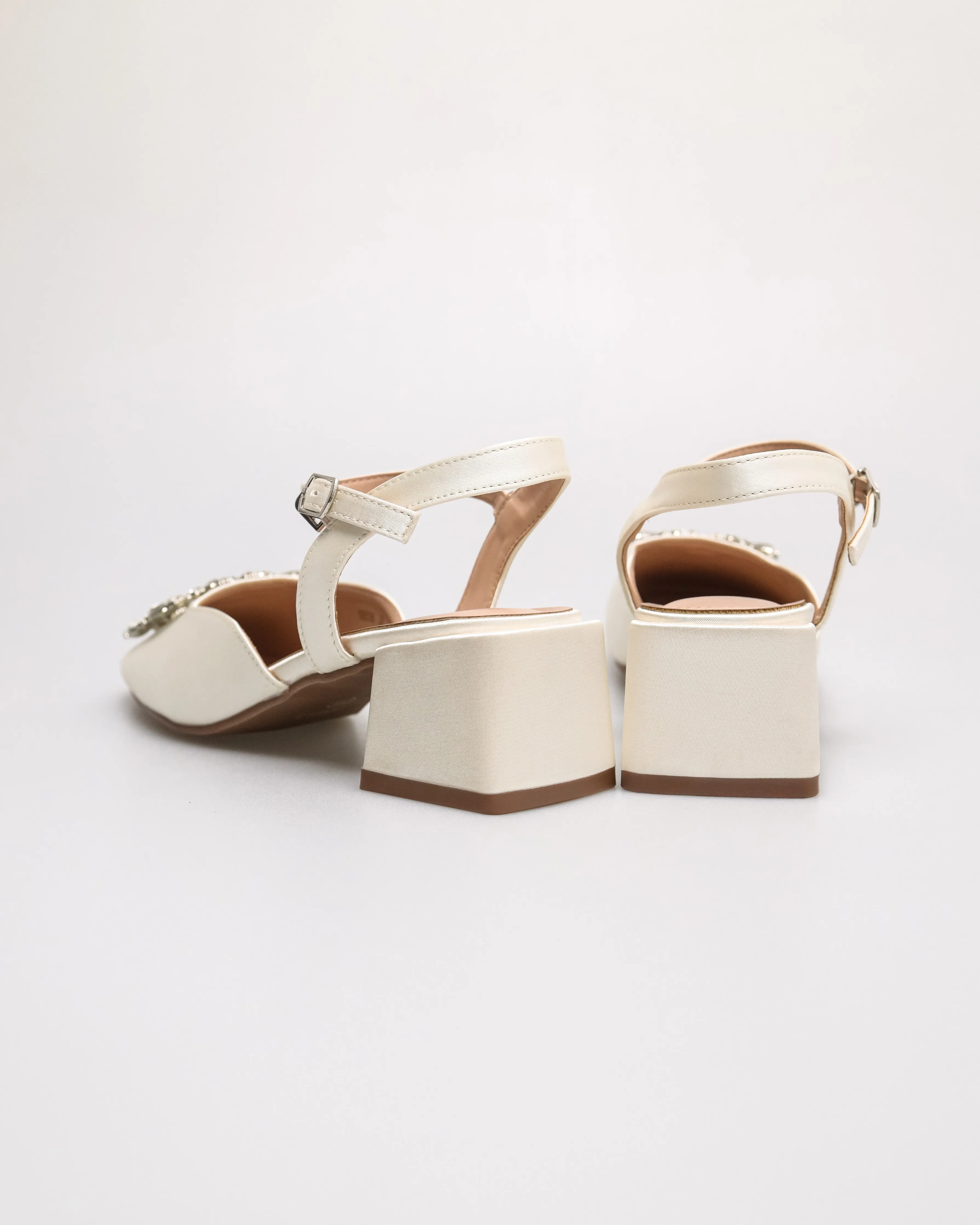 Tomaz NN538 Ladies Crystal Crest Heels