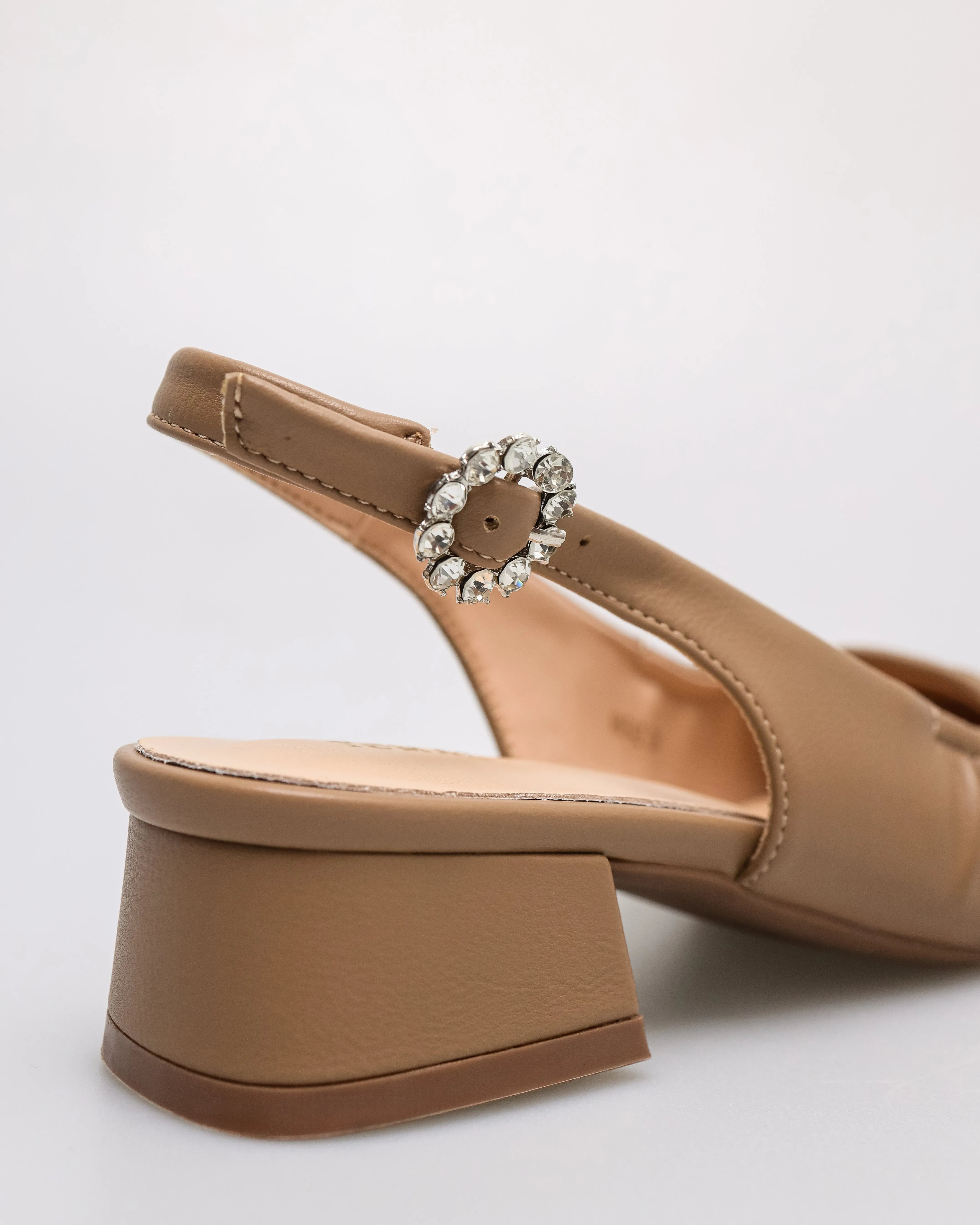 Tomaz NN542 Ladies Squared Ruched Heels