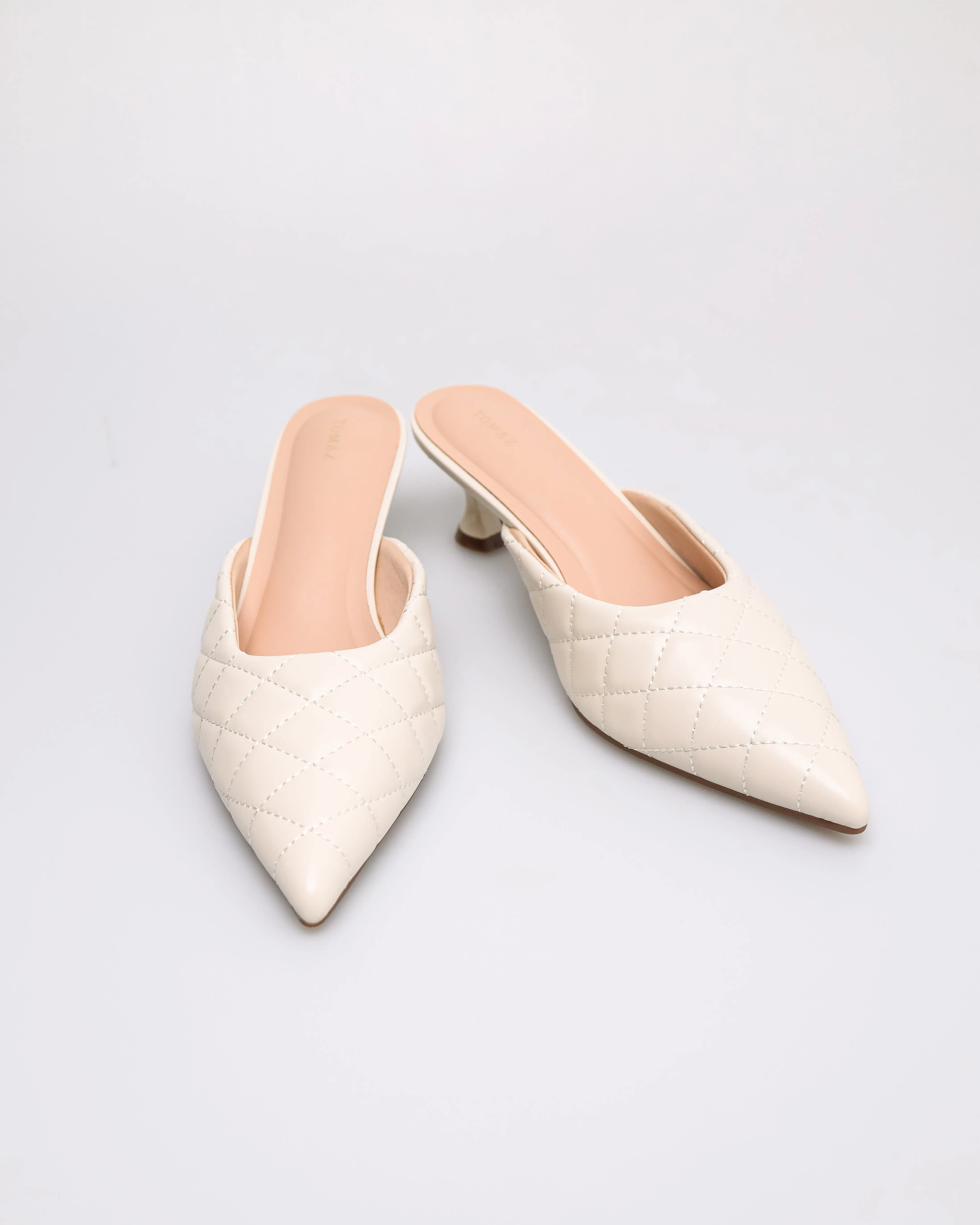 Tomaz NN583 Ladies Quilted Heels
