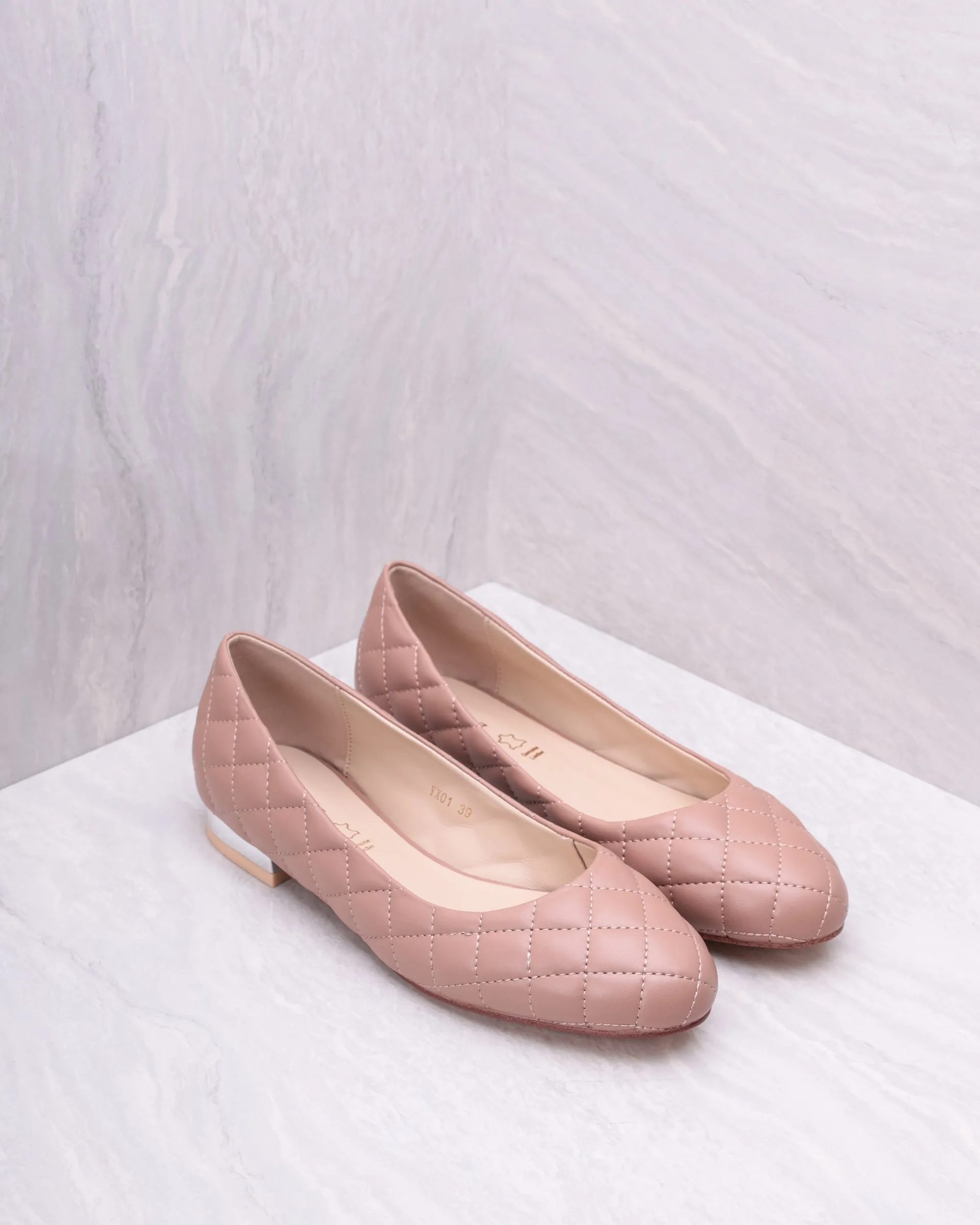 Tomaz YX01 Ladies Quilted Heels