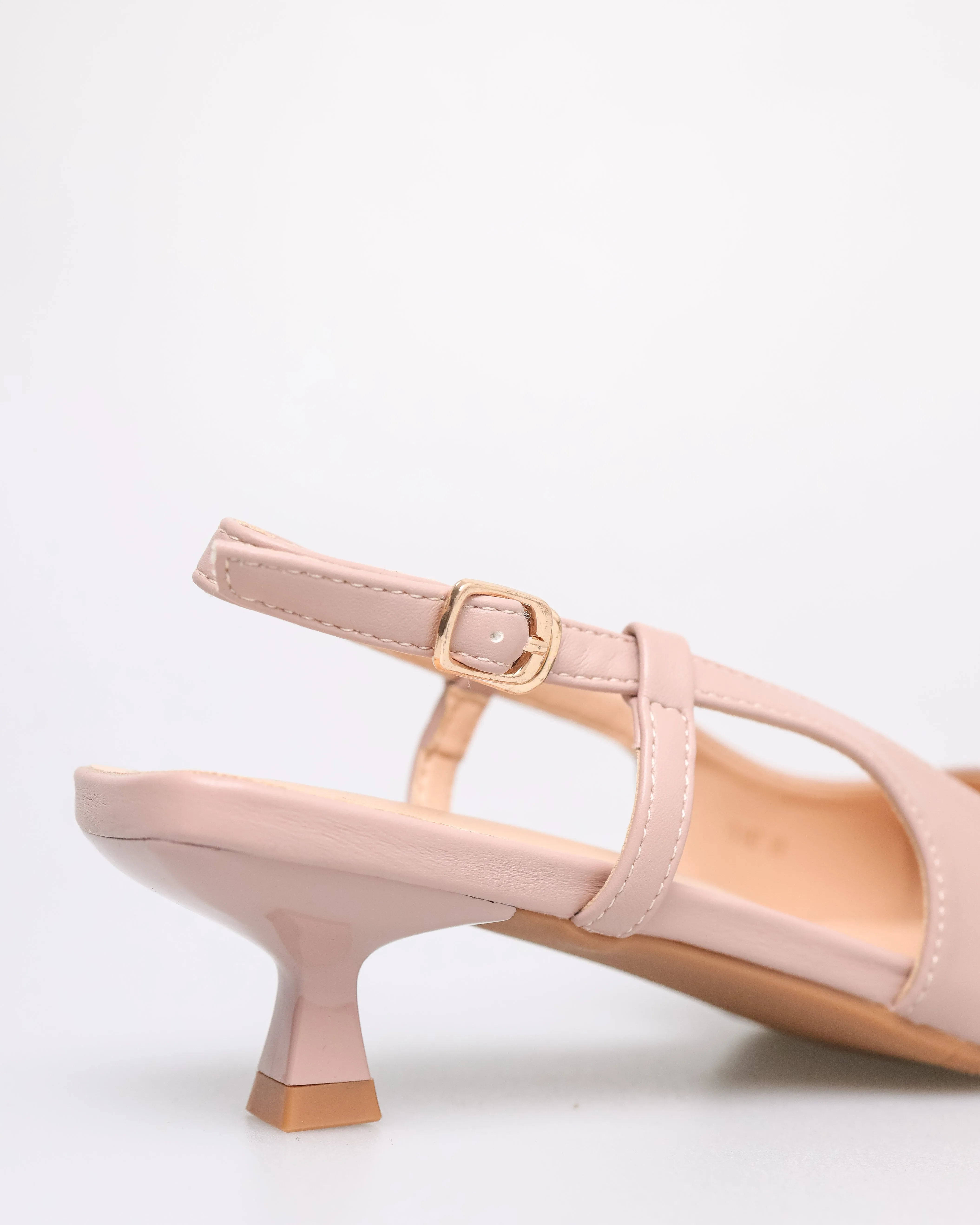 Tomaz YX167 Ladies Pointy Slingback Heels