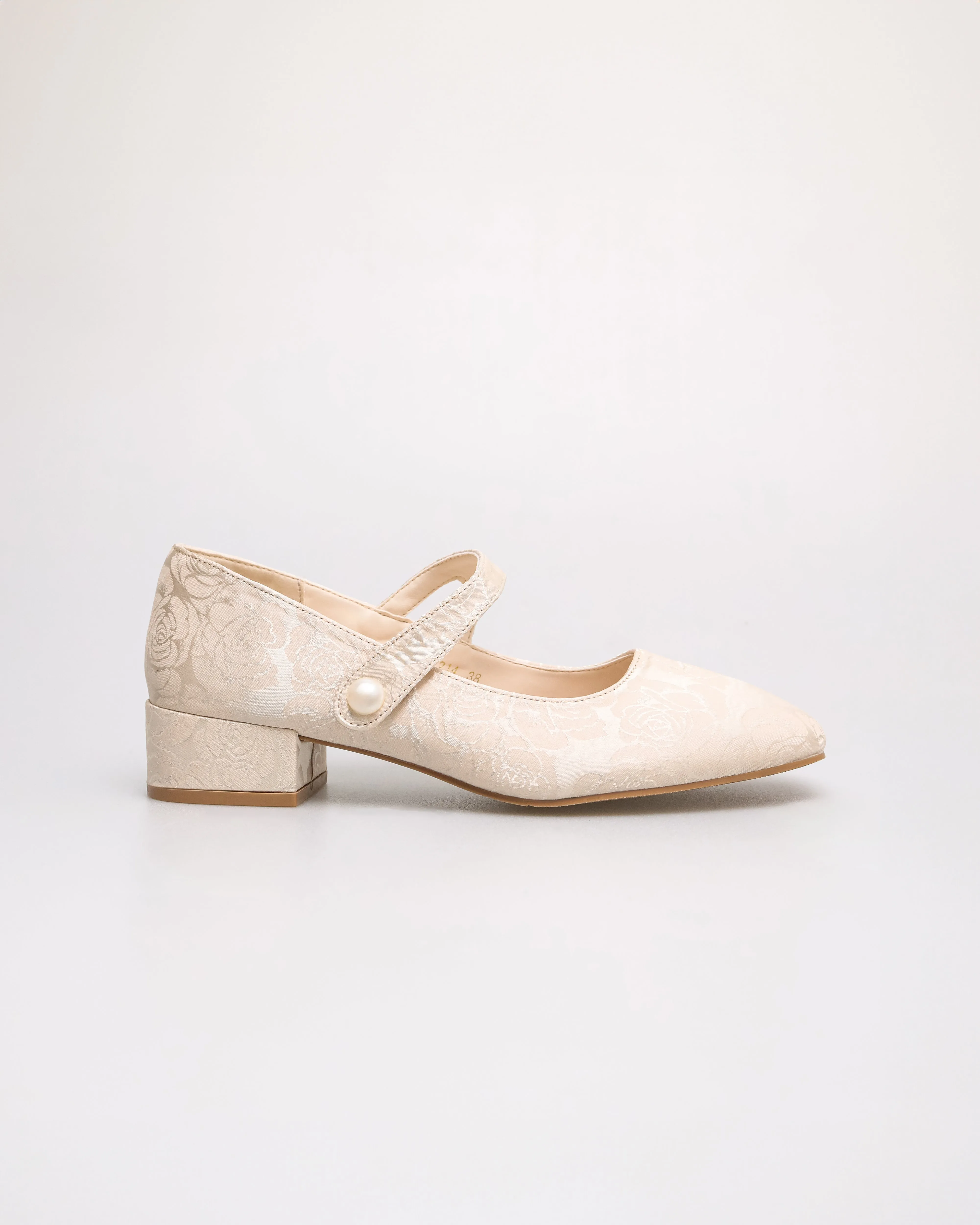 Tomaz YX214 Ladies Floral Elegance Mary Janes