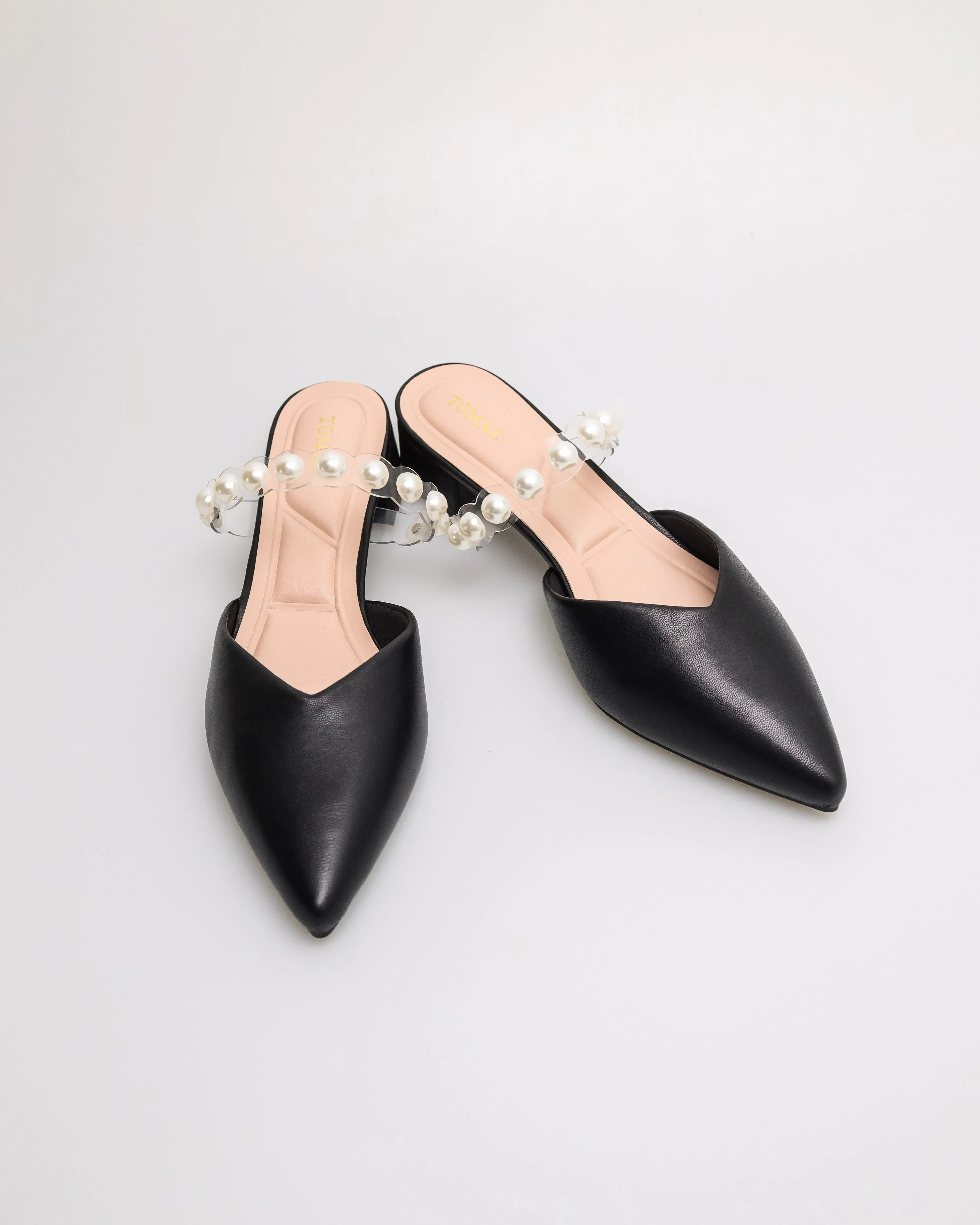 Tomaz YX222 Ladies Beads Heels