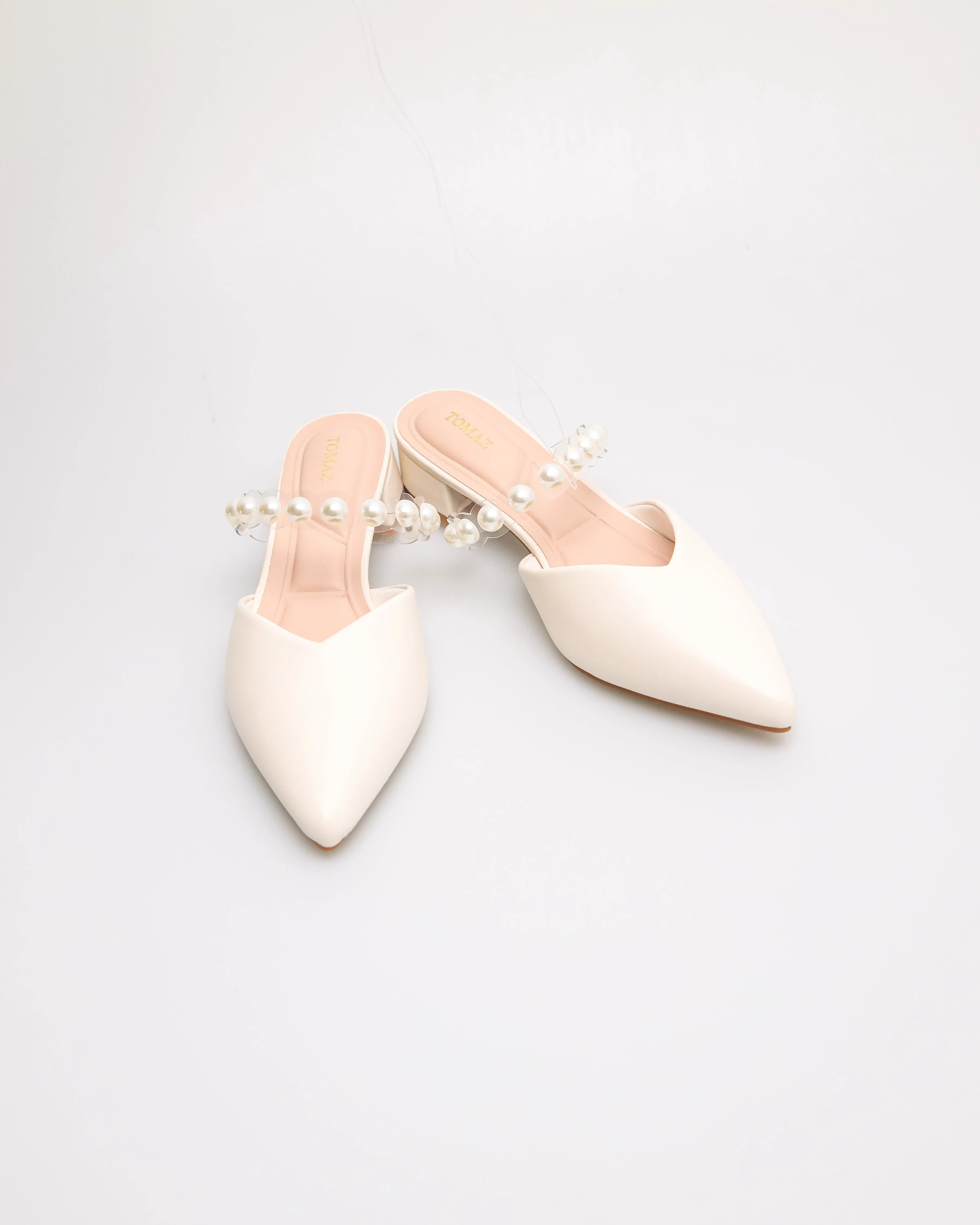 Tomaz YX222 Ladies Beads Heels