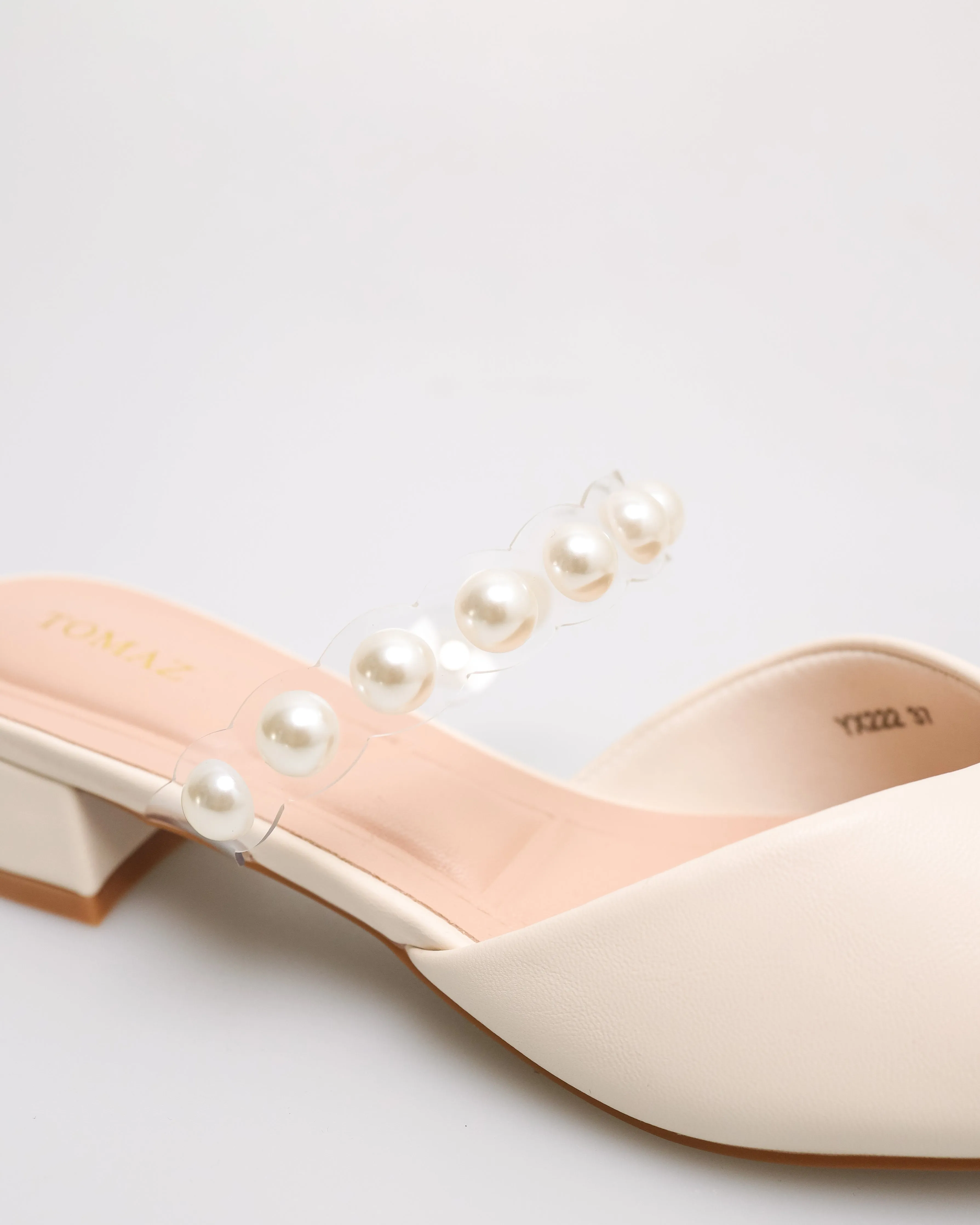 Tomaz YX222 Ladies Beads Heels