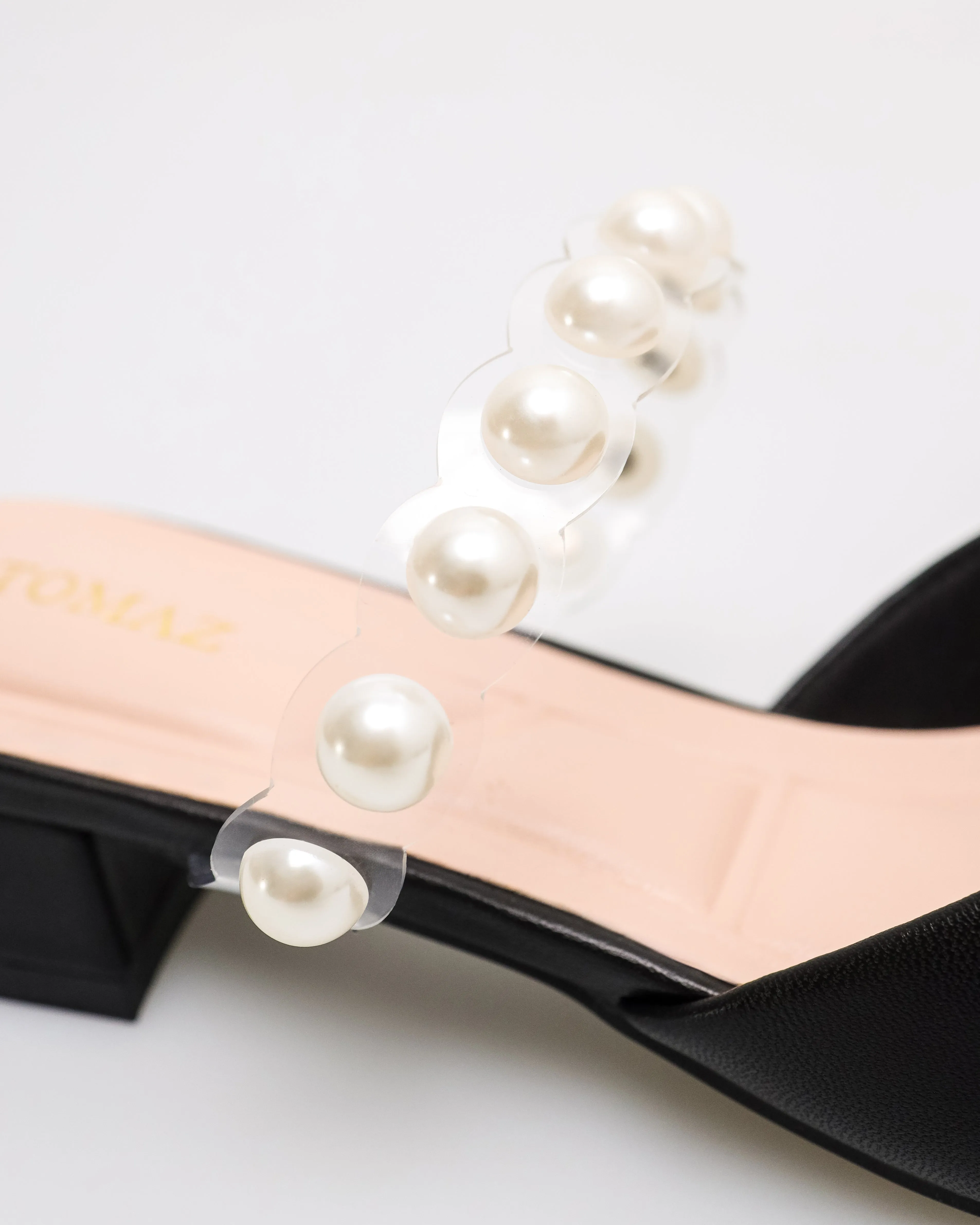 Tomaz YX222 Ladies Beads Heels