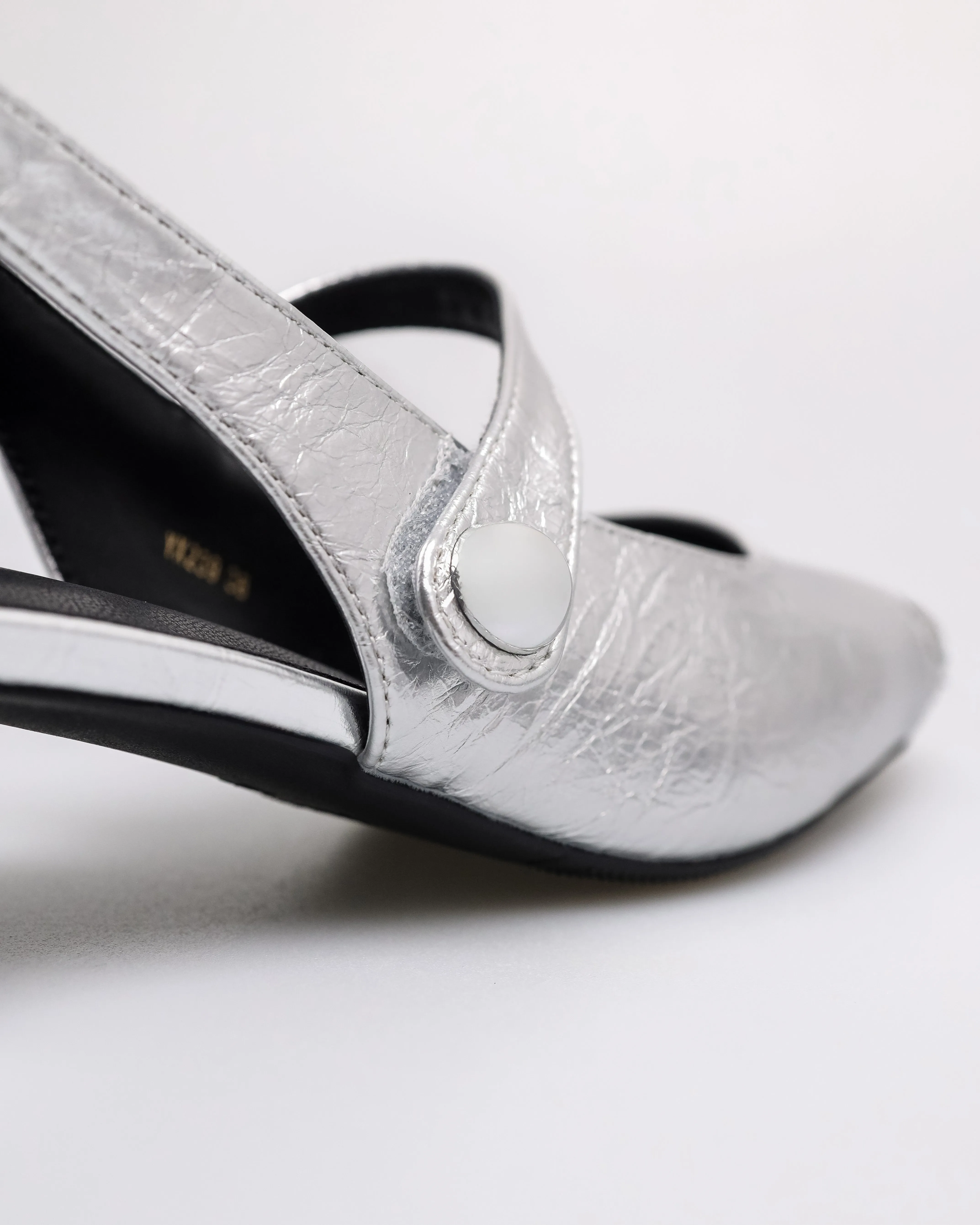 Tomaz YX239 Ladies Glitter Toe Heels