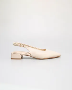 Tomaz YX245 Ladies Golden Buckle Slingback