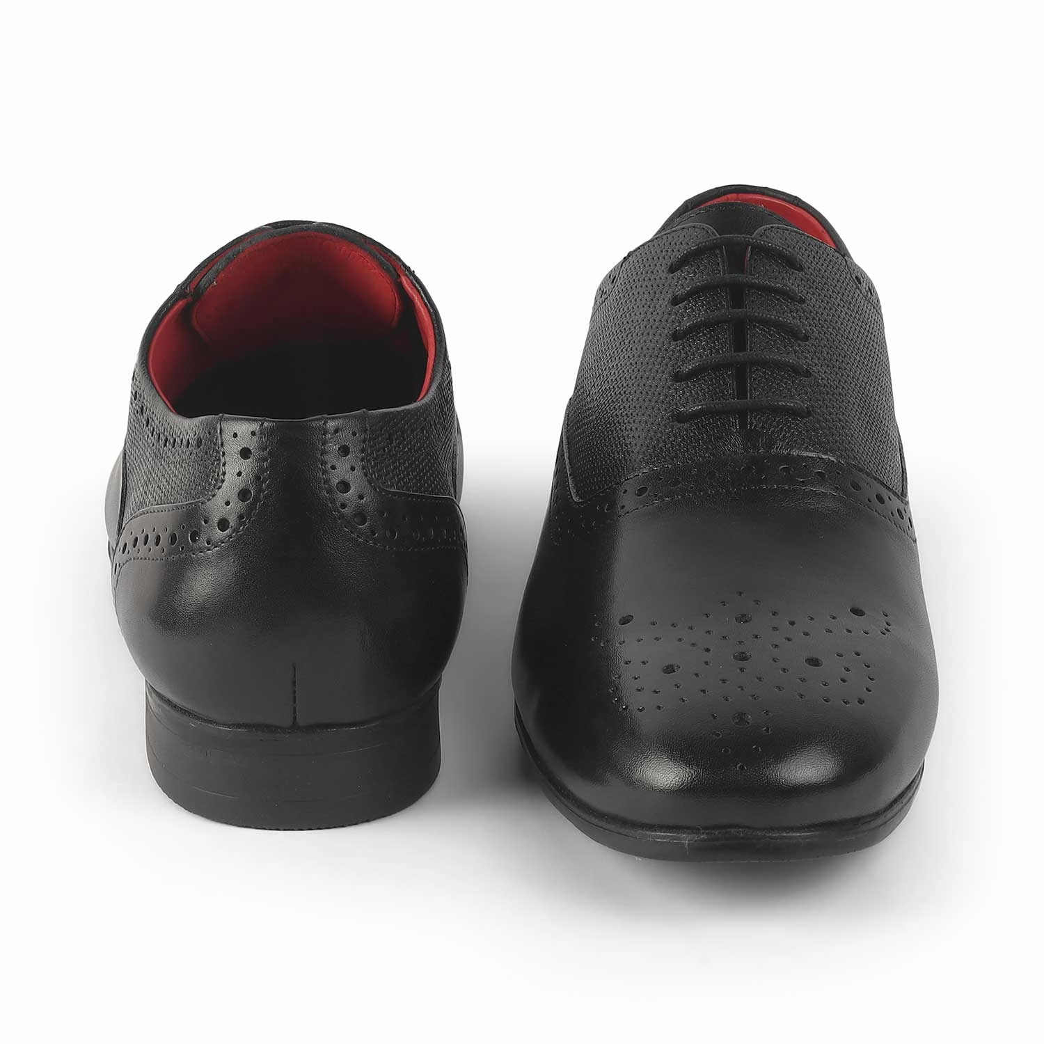 Tresmode Balsa Black Men's Leather Lace Ups