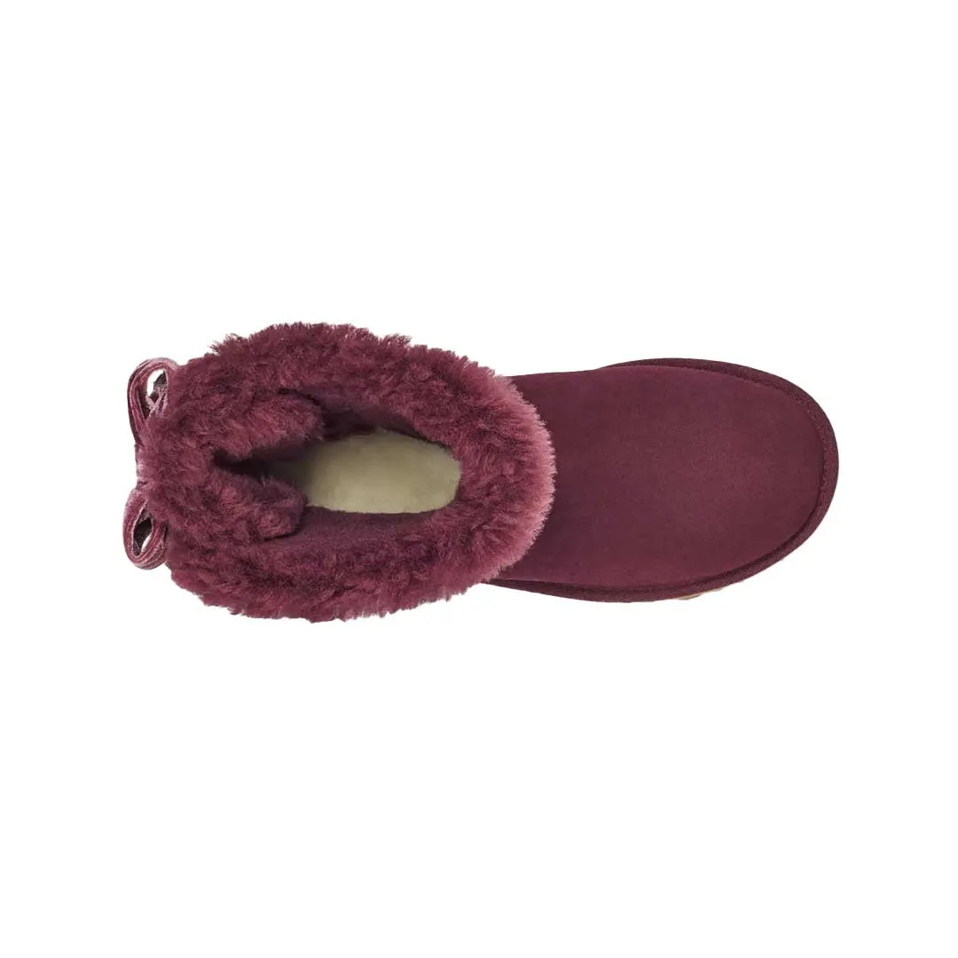 UGG? - Women's Bailey Bow Crushed Velvet Boots (1138171-WGRP)